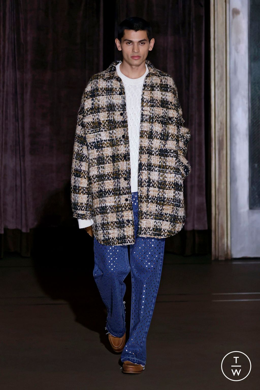 Fashion Week New York Fall/Winter 2025 look 21 from the Monse collection womenswear