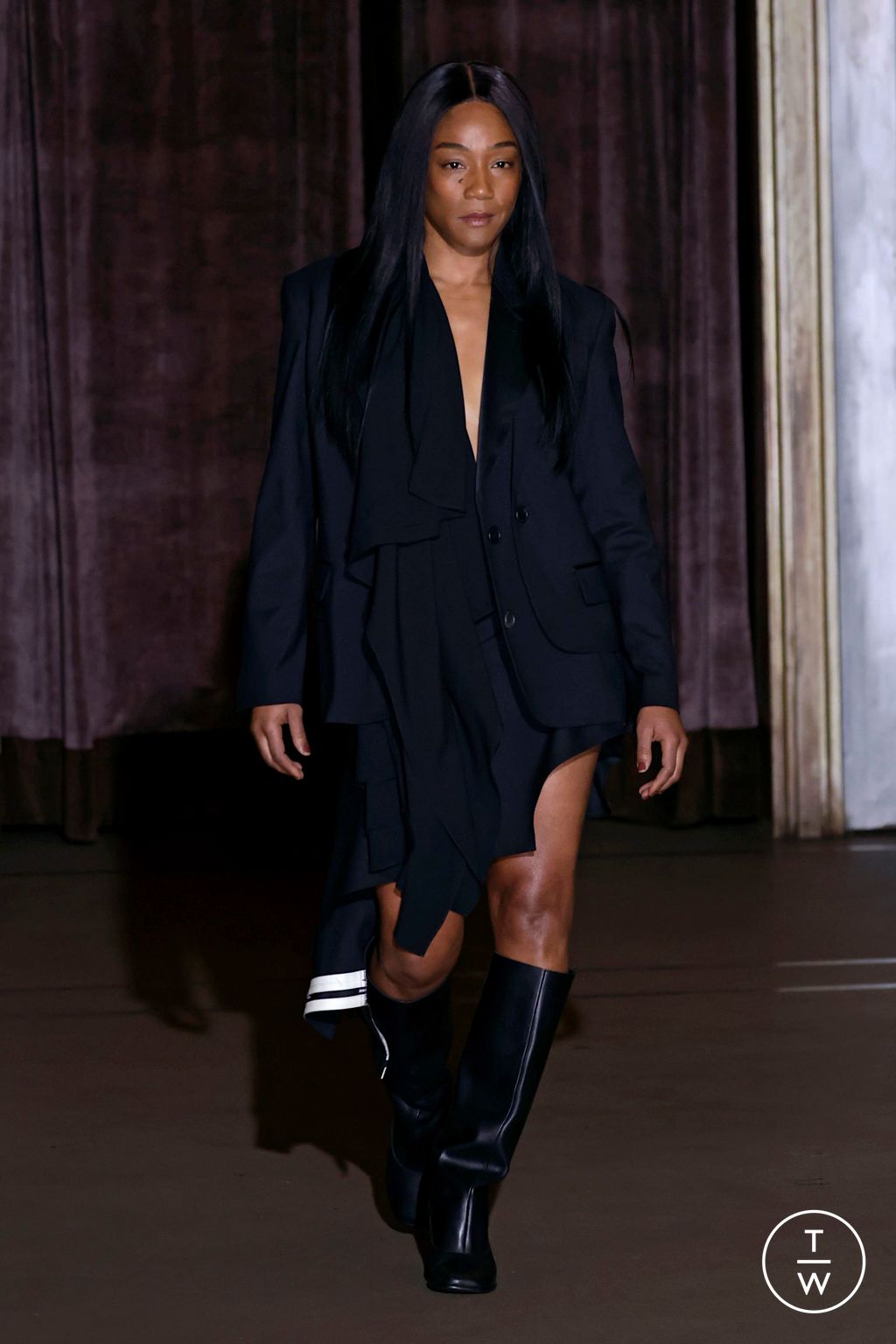 Fashion Week New York Fall/Winter 2025 look 27 from the Monse collection womenswear