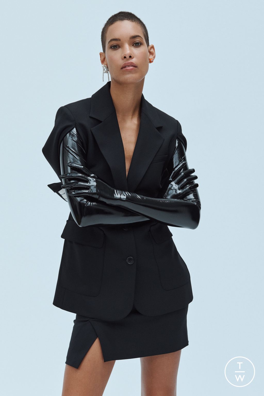 Fashion Week New York Resort 2023 look 1 from the Monse collection womenswear