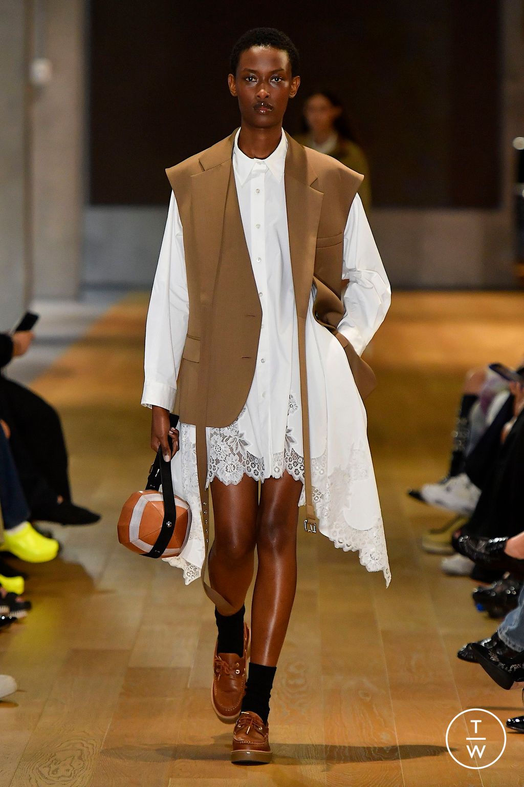 Fashion Week New York Spring-Summer 2025 look 1 from the Monse collection womenswear