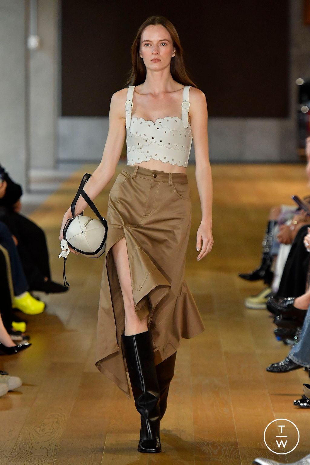 Fashion Week New York Spring-Summer 2025 look 3 from the Monse collection womenswear