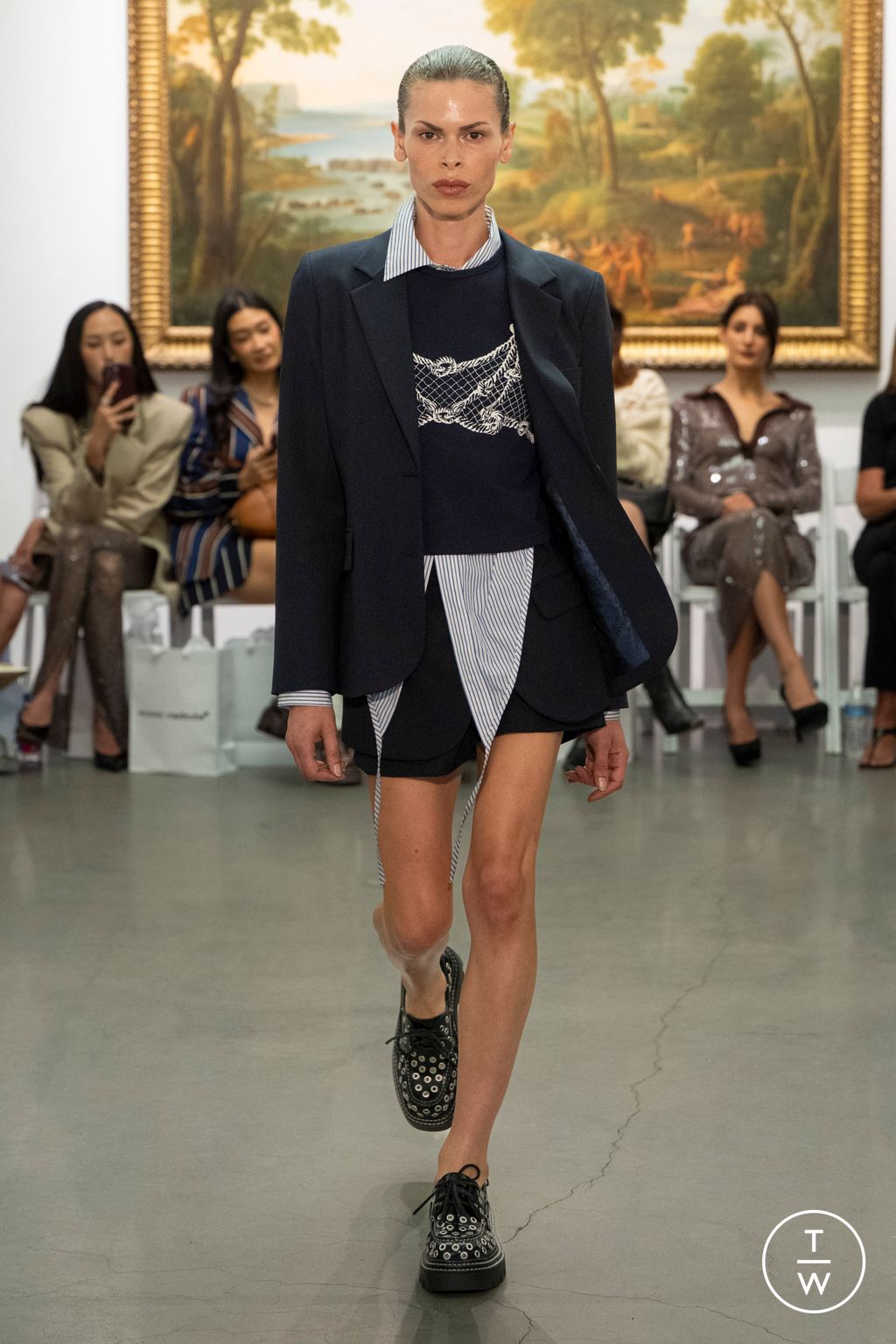 Fashion Week New York Spring/Summer 2026 look 15 from the Monse collection womenswear