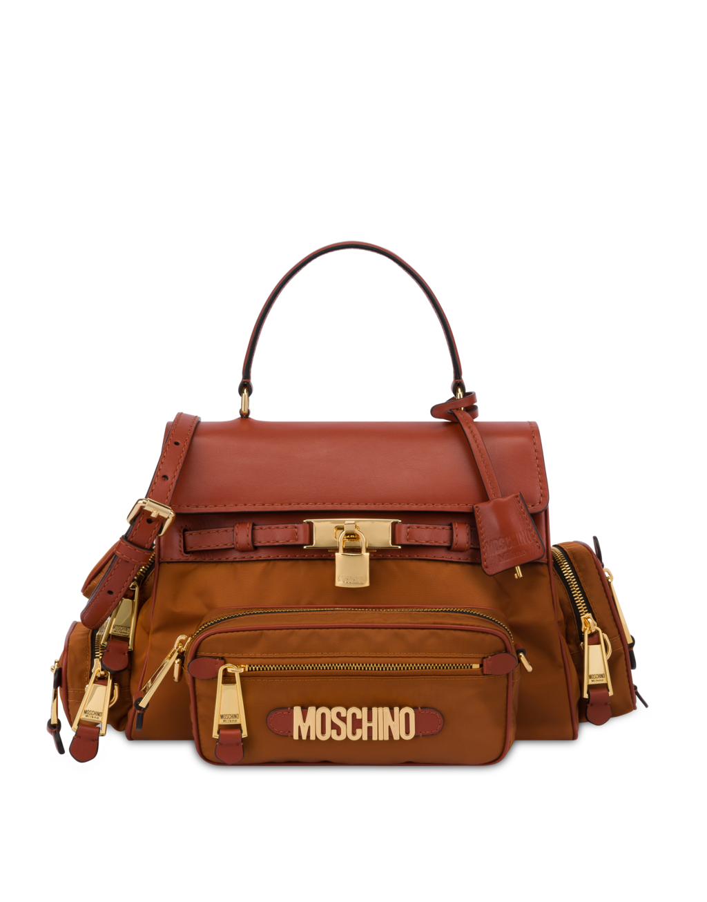 Fashion Week Milan Fall/Winter 2021 look 77 from the Moschino collection womenswear accessories