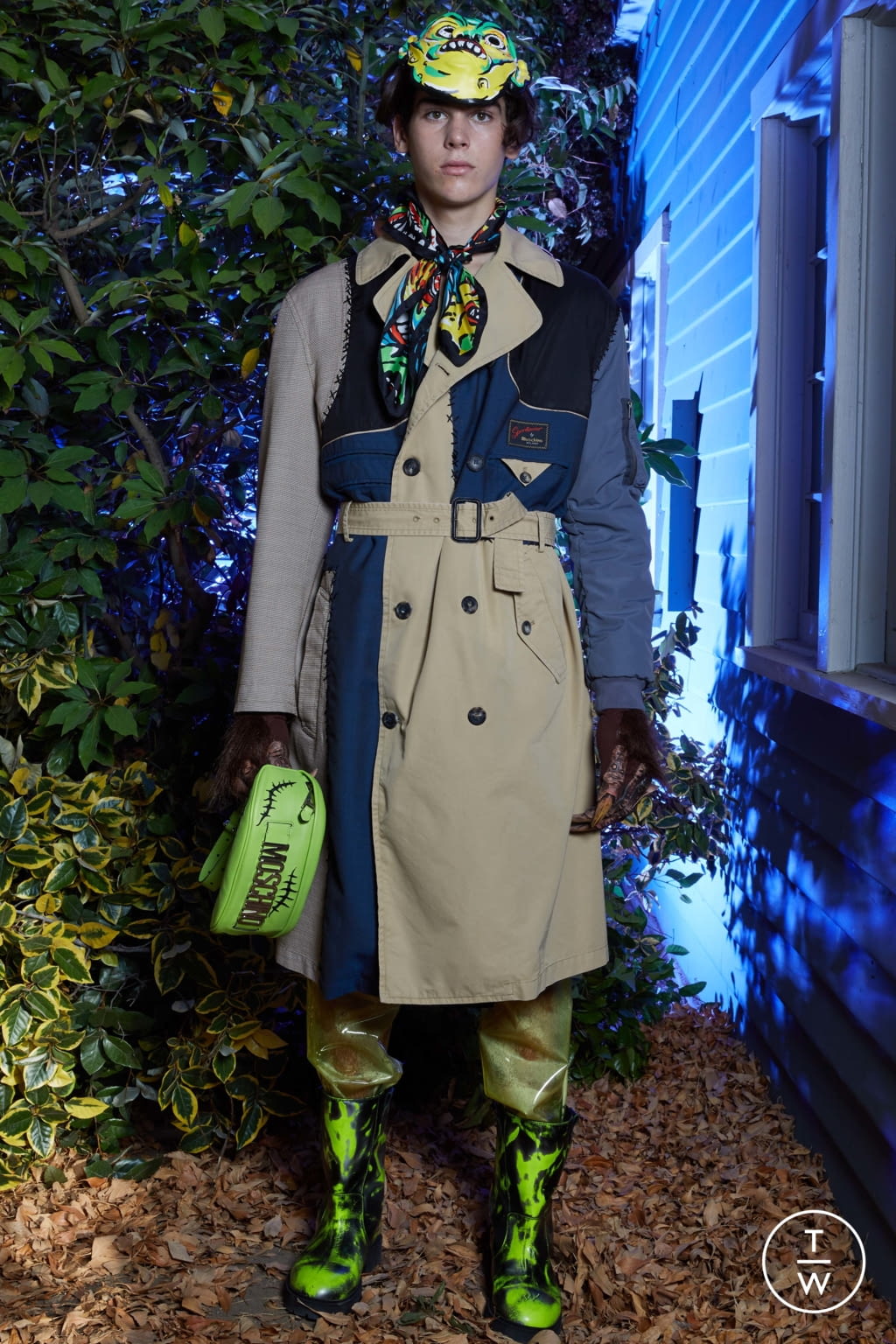 Fashion Week Milan Spring/Summer 2020 look 19 from the Moschino collection menswear