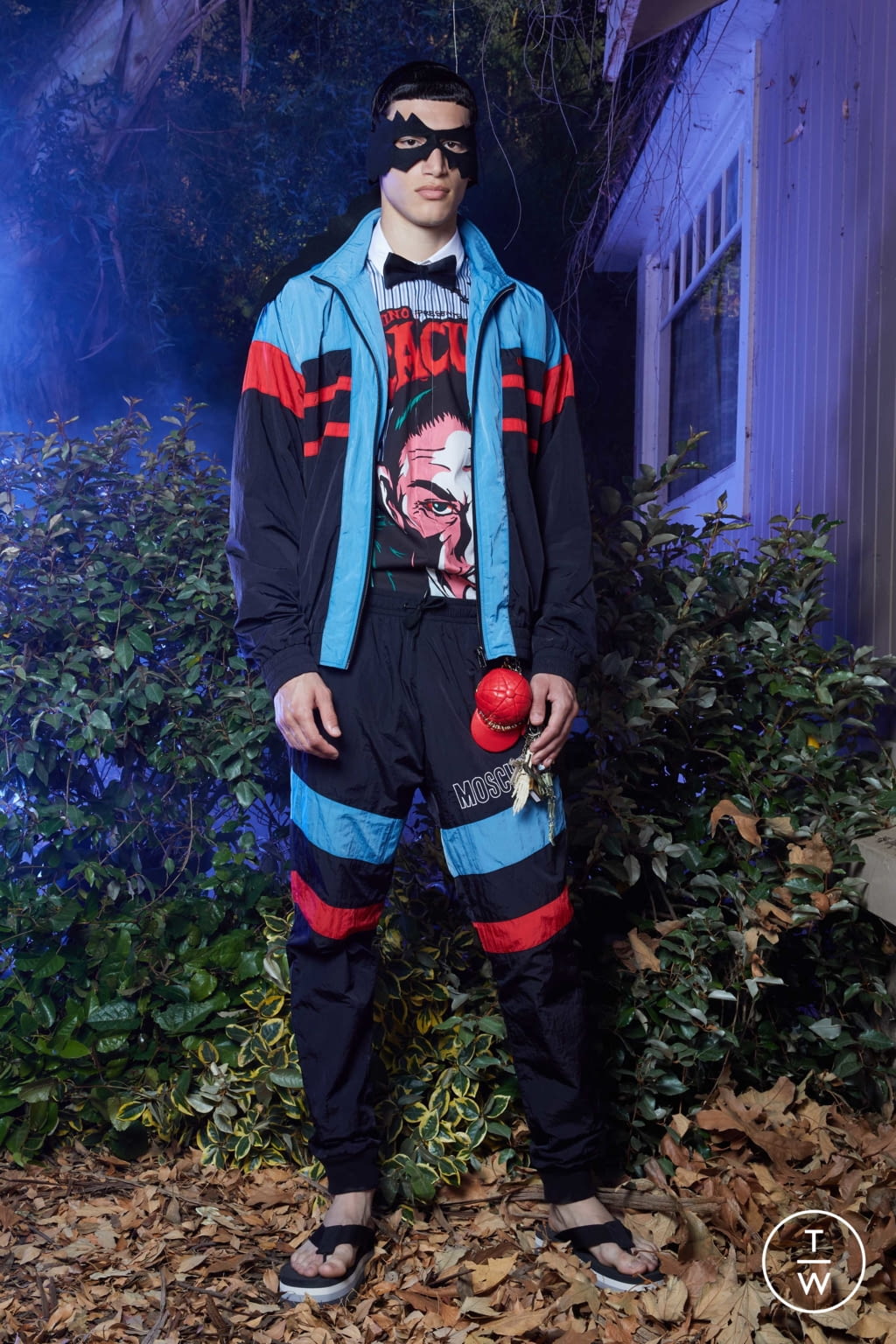 Fashion Week Milan Spring/Summer 2020 look 22 from the Moschino collection 男装