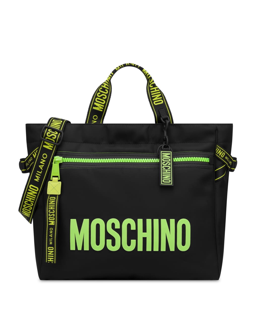 Fashion Week Milan Resort 2022 look 3 de la collection Moschino menswear accessories
