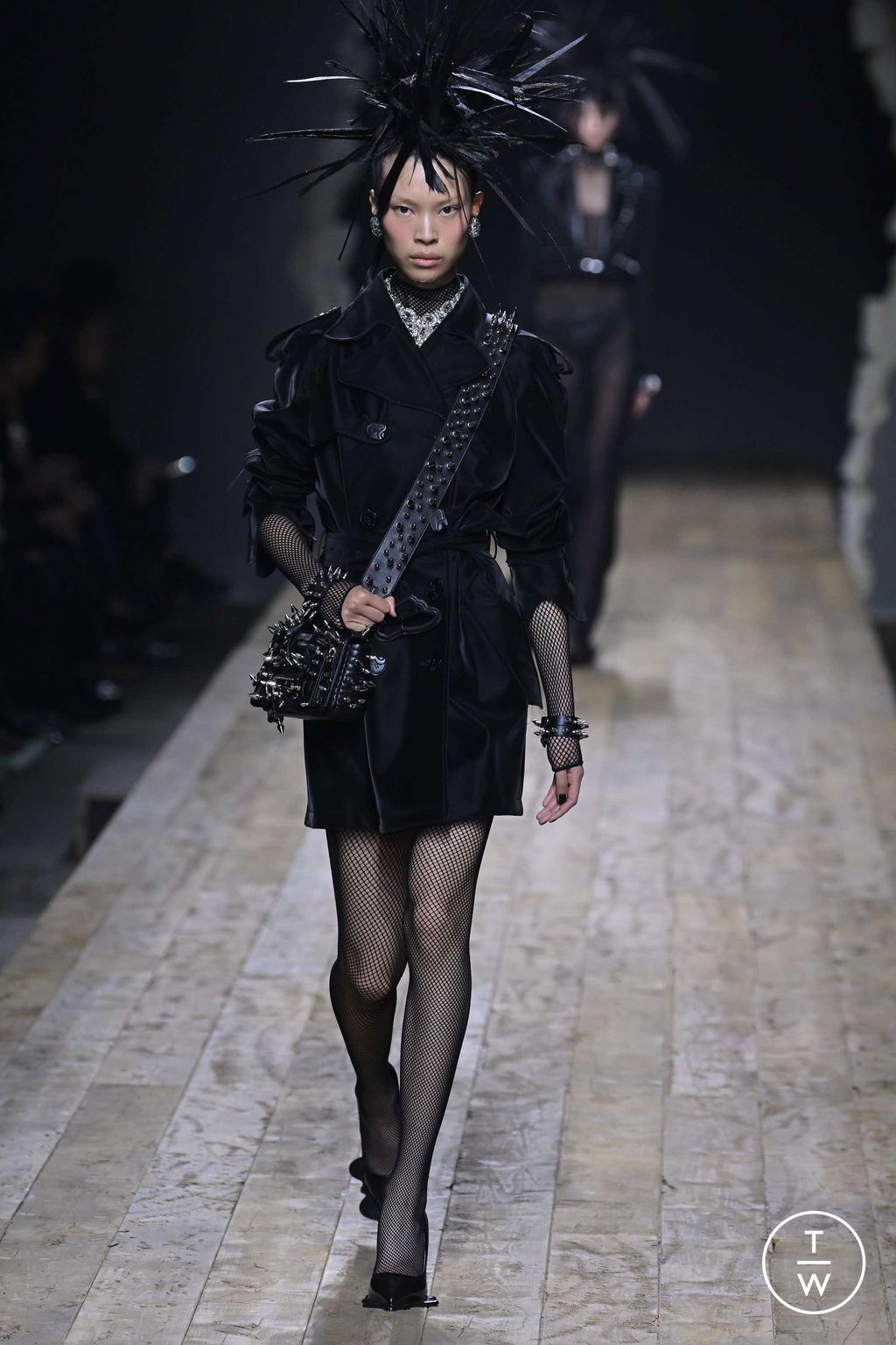 Fashion Week Milan Fall/Winter 2023 look 27 from the Moschino collection 女装
