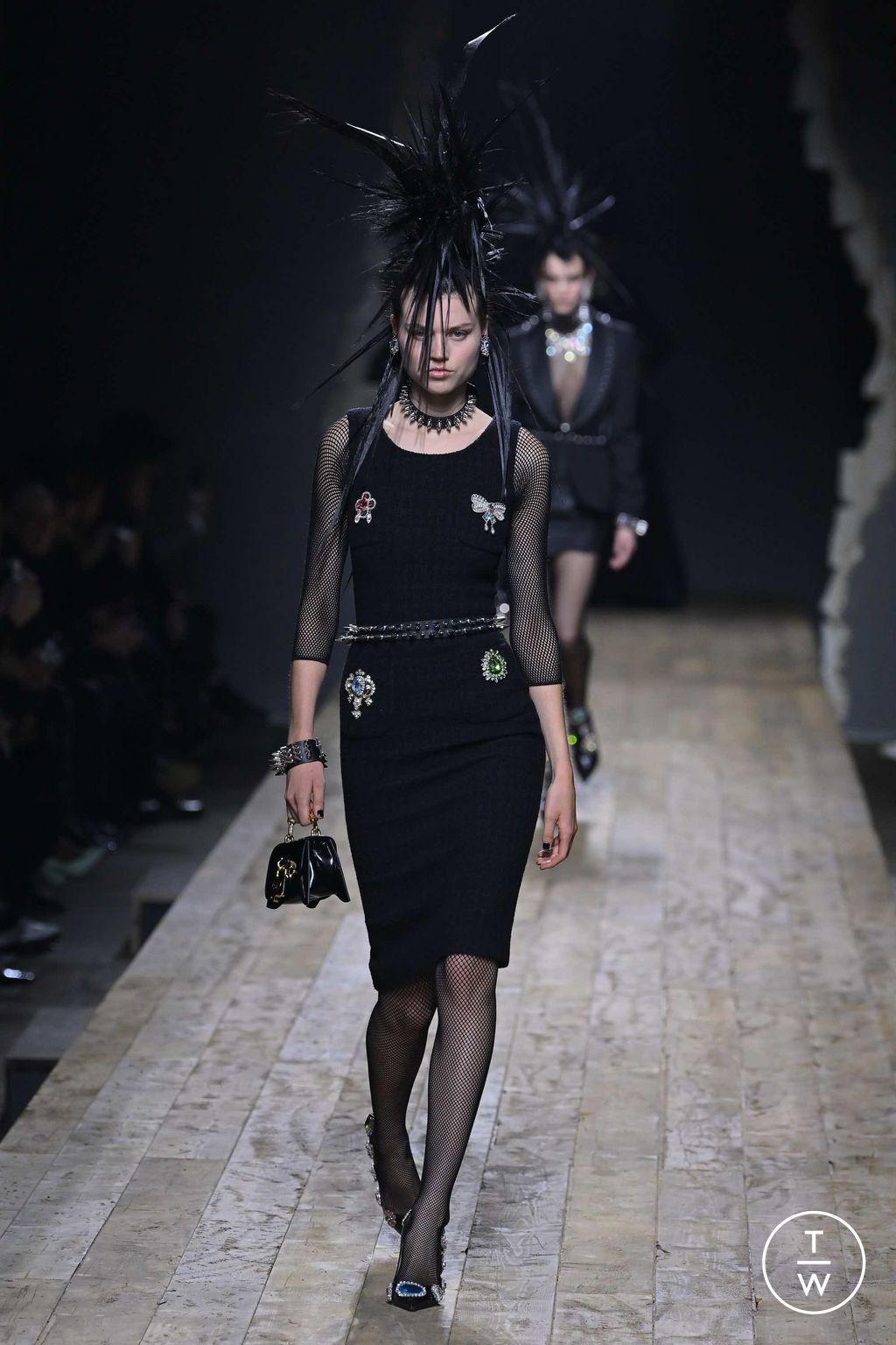 Fashion Week Milan Fall/Winter 2023 look 29 from the Moschino collection 女装