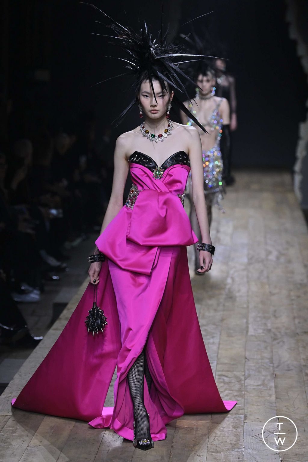 Fashion Week Milan Fall/Winter 2023 look 43 de la collection Moschino womenswear