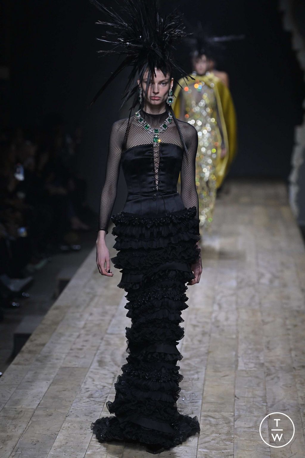 Fashion Week Milan Fall/Winter 2023 look 45 de la collection Moschino womenswear