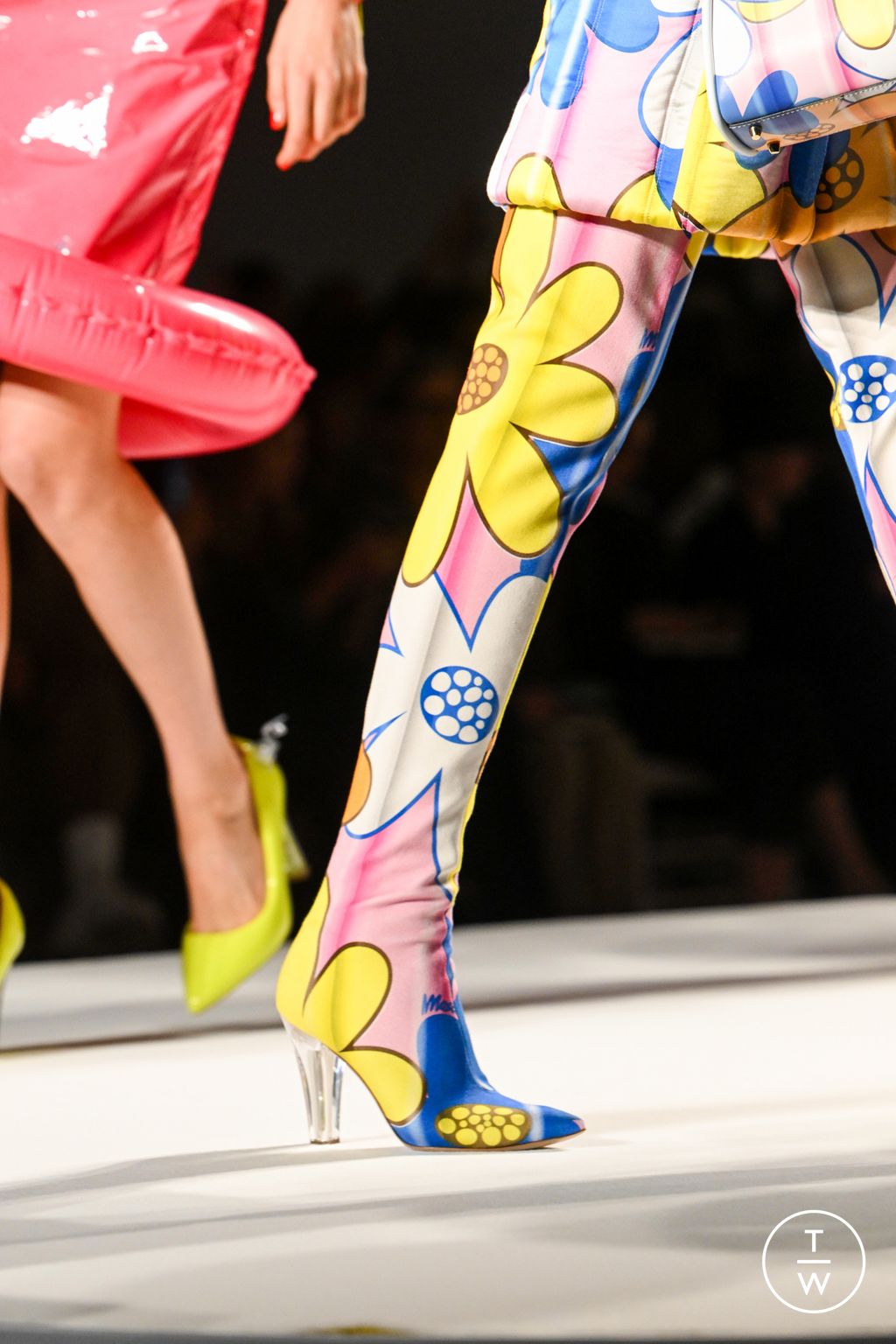 Fashion Week Milan Spring/Summer 2023 look 33 from the Moschino collection womenswear accessories