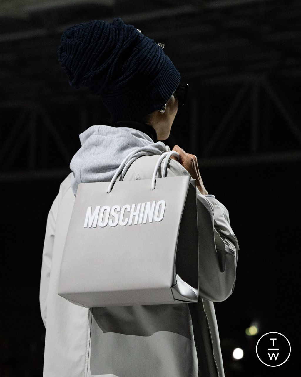 Fashion Week Milan Spring/Summer 2024 look 4 from the Moschino collection womenswear accessories