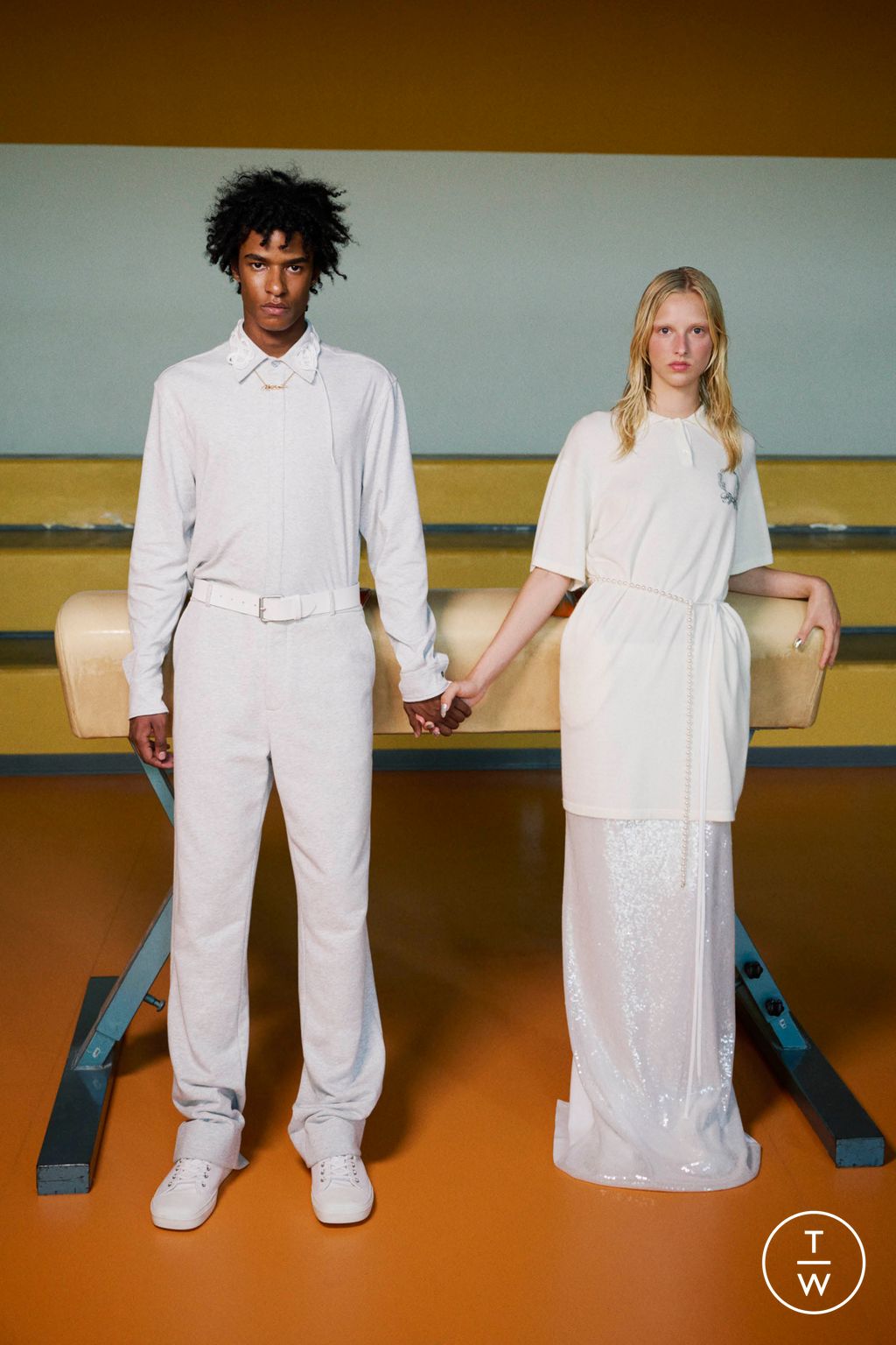 Fashion Week Milan Resort 2026 look 14 from the Moschino collection 女装