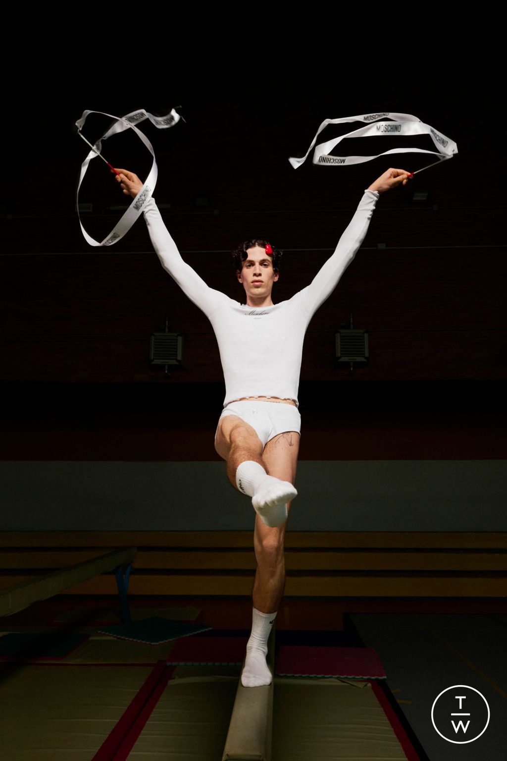 Fashion Week Milan Resort 2026 look 16 from the Moschino collection 女装