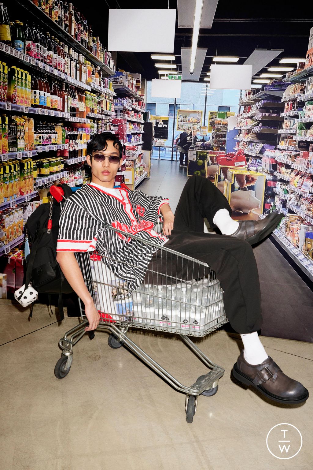 Fashion Week Milan Resort 2026 look 22 from the Moschino collection 女装