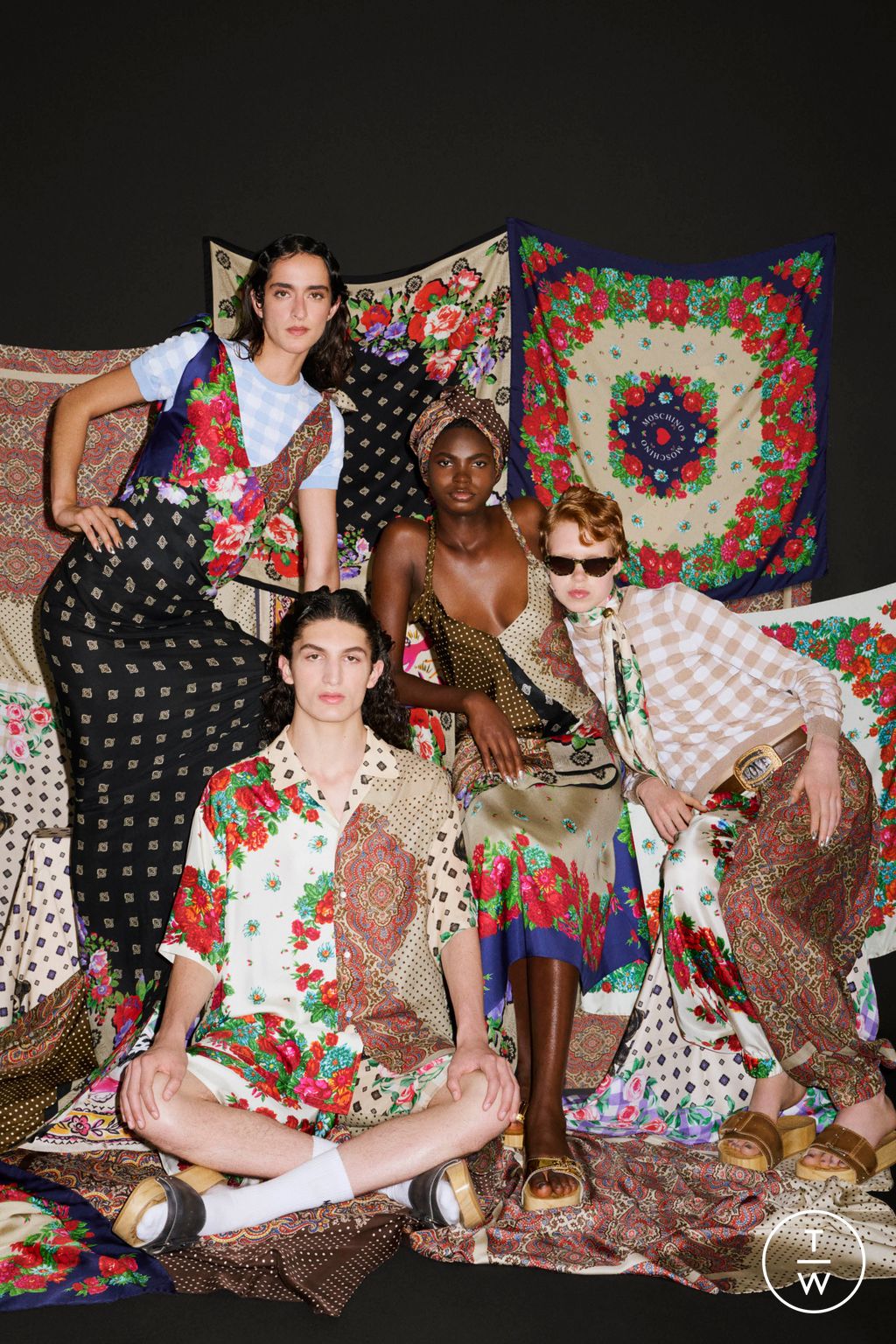 Fashion Week Milan Resort 2026 look 29 from the Moschino collection 女装