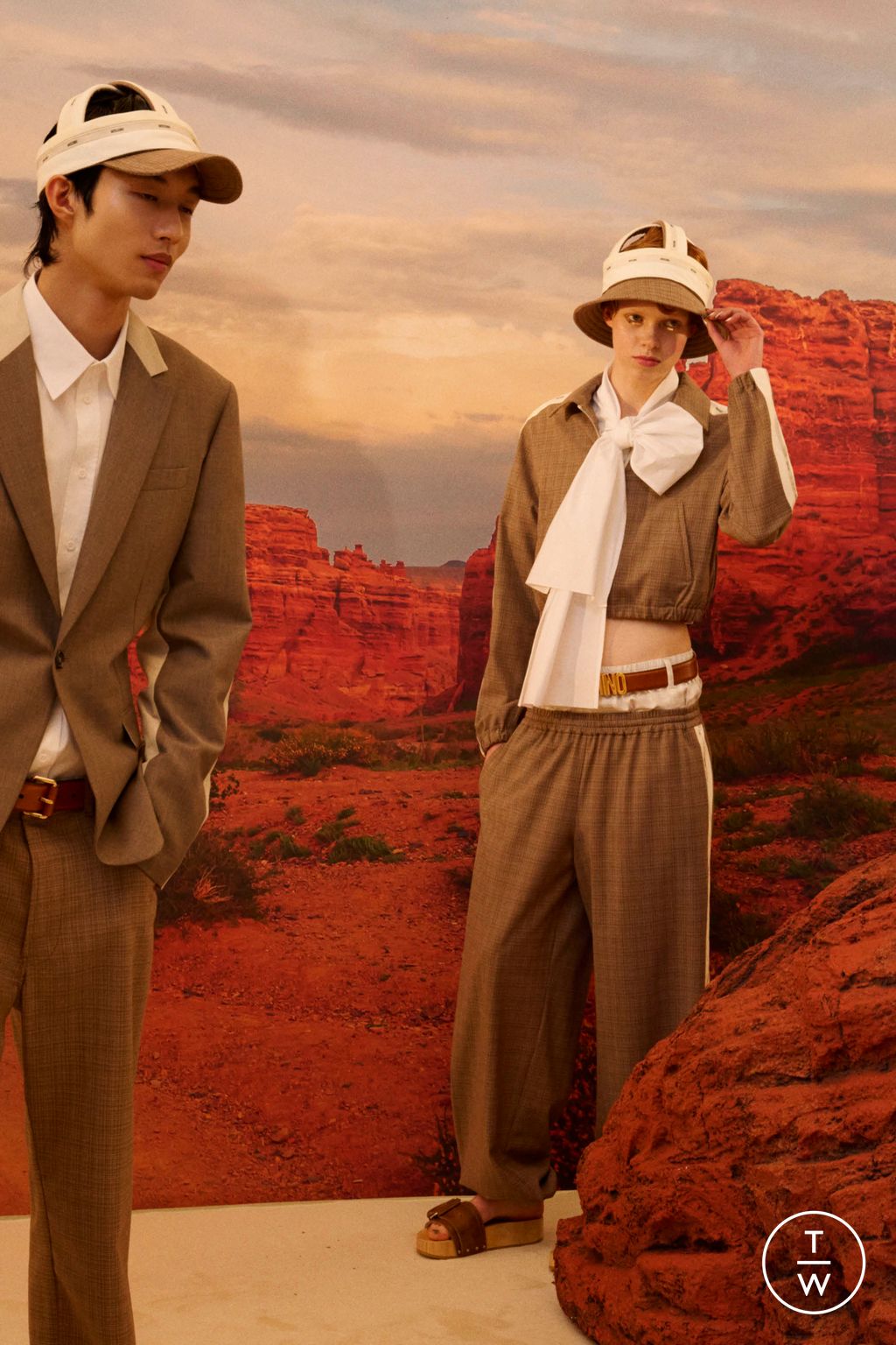 Fashion Week Milan Resort 2026 look 31 from the Moschino collection 女装