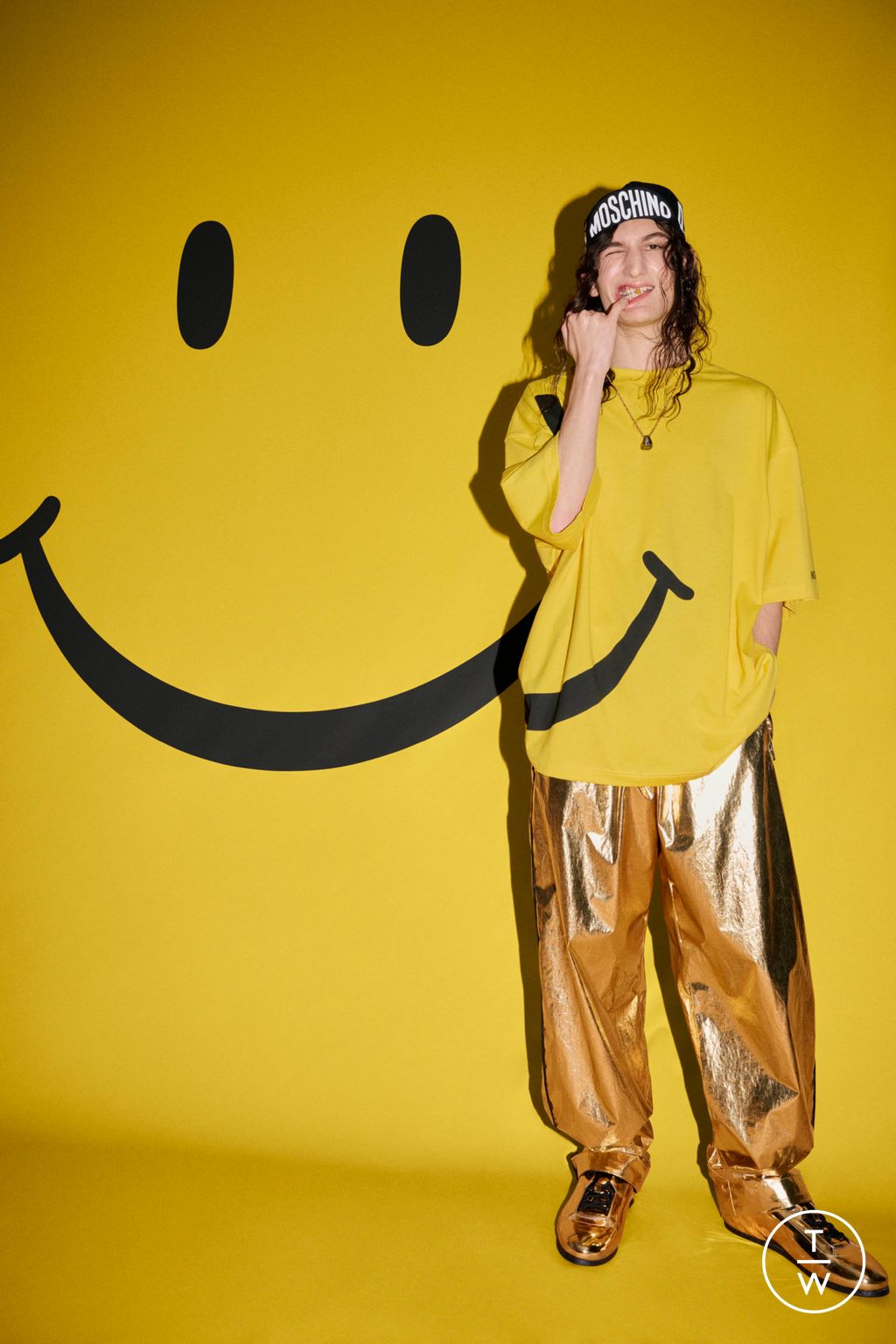 Fashion Week Milan Resort 2026 look 34 from the Moschino collection 女装