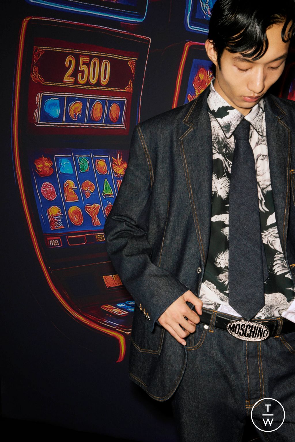 Fashion Week Milan Resort 2026 look 42 from the Moschino collection 女装