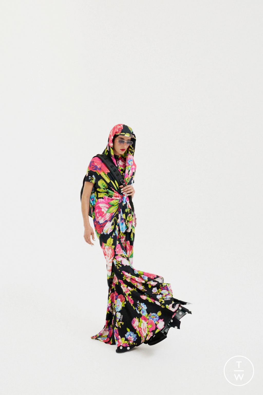 Fashion Week Milan Resort 2026 look 46 from the Moschino collection 女装