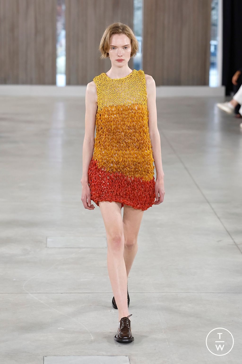 Fashion Week Milan Spring/Summer 2026 look 4 de la collection Moschino womenswear