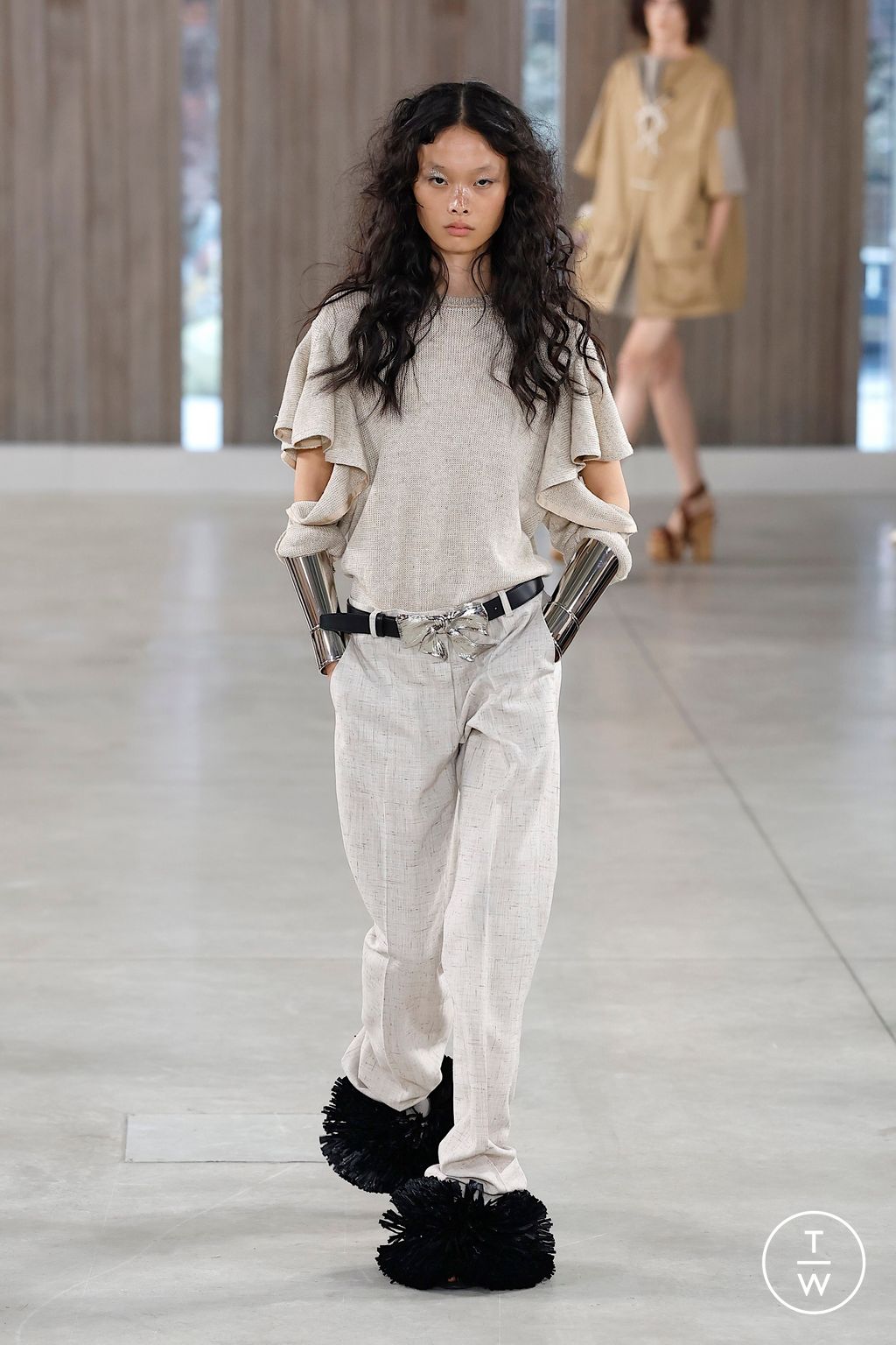 Fashion Week Milan Spring/Summer 2026 look 20 de la collection Moschino womenswear