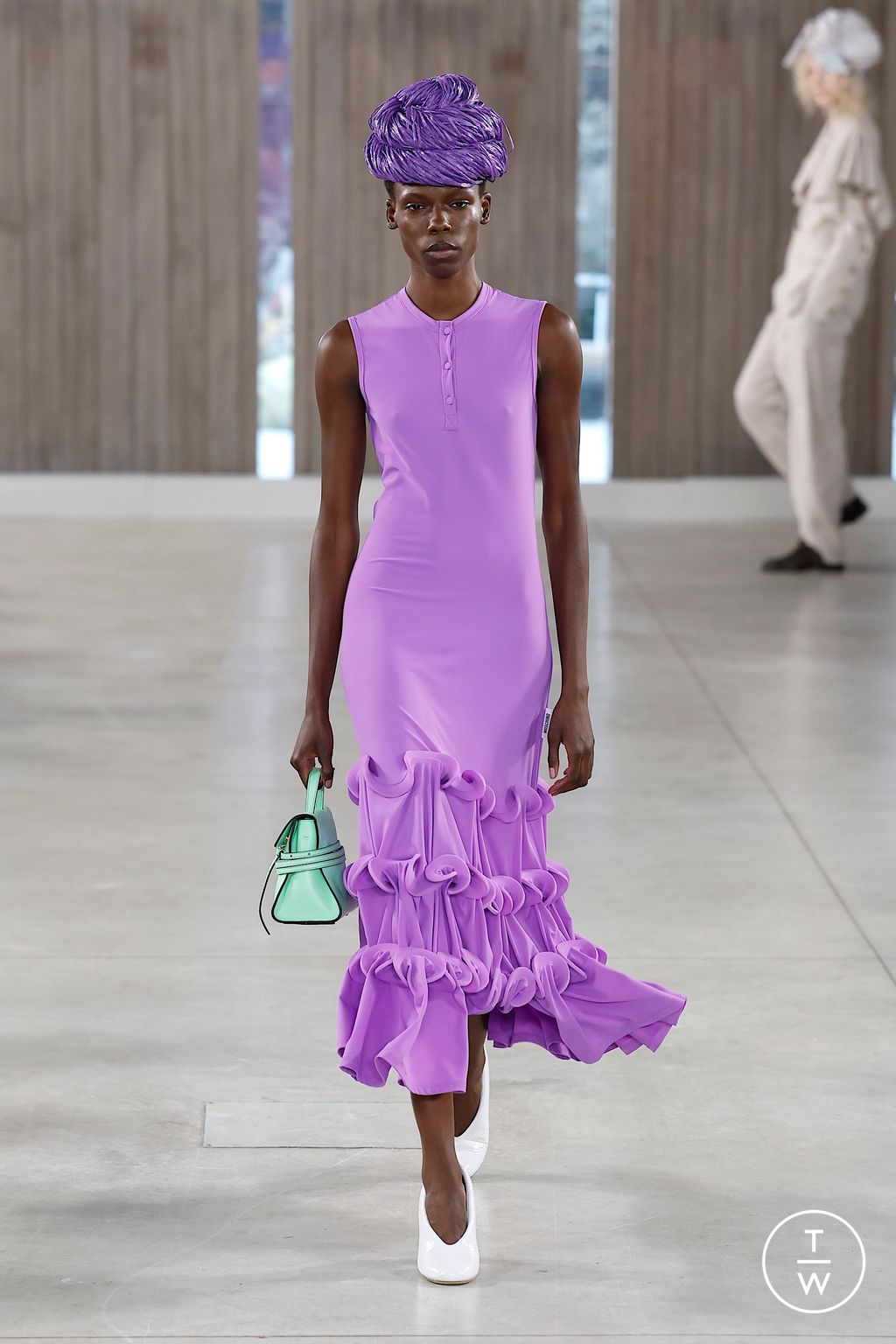 Fashion Week Milan Spring/Summer 2026 look 27 de la collection Moschino womenswear