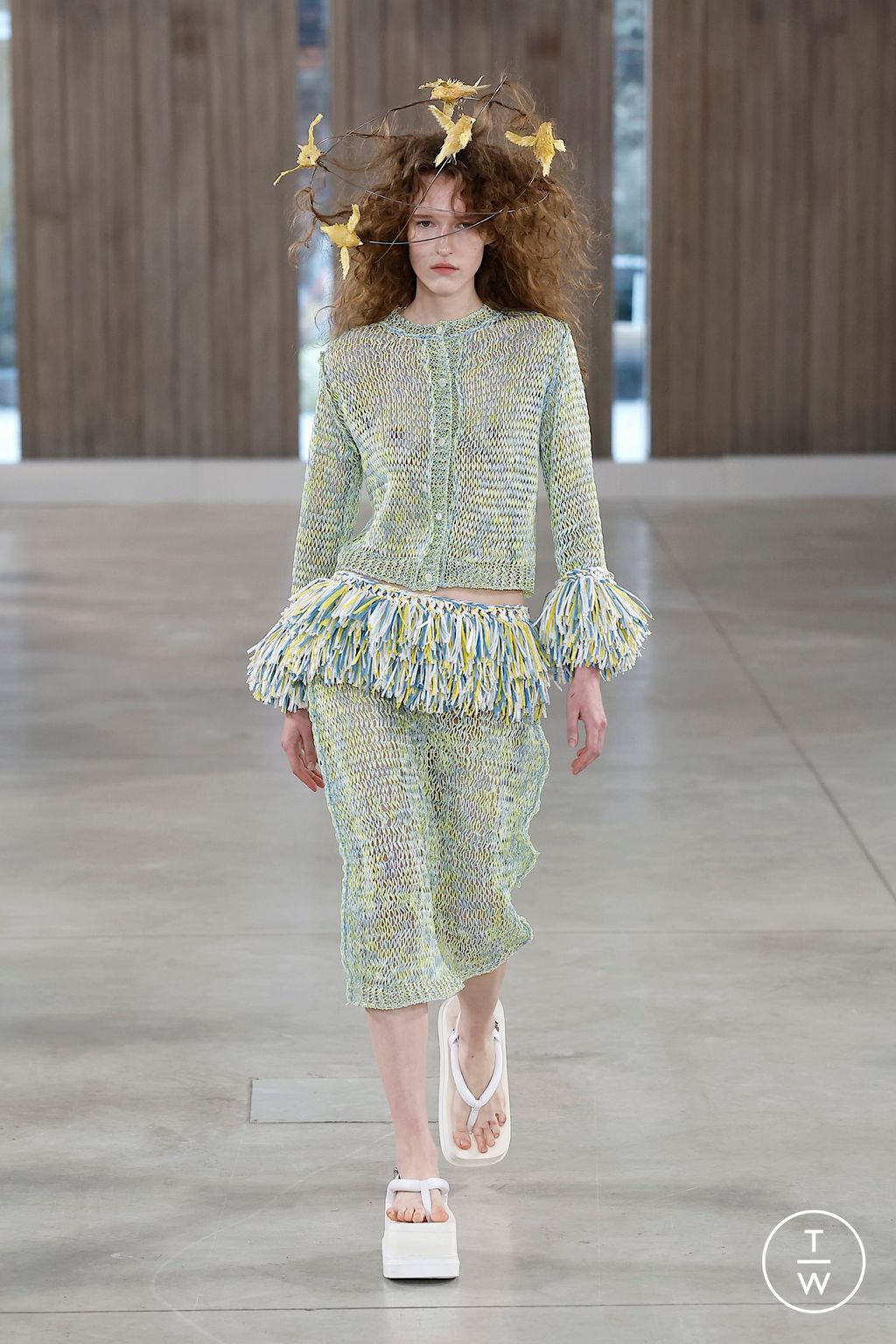 Fashion Week Milan Spring/Summer 2026 look 30 de la collection Moschino womenswear