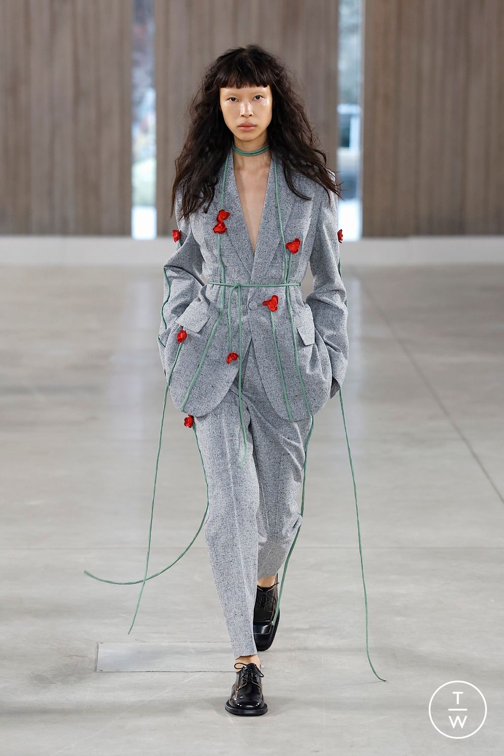 Fashion Week Milan Spring/Summer 2026 look 32 from the Moschino collection womenswear