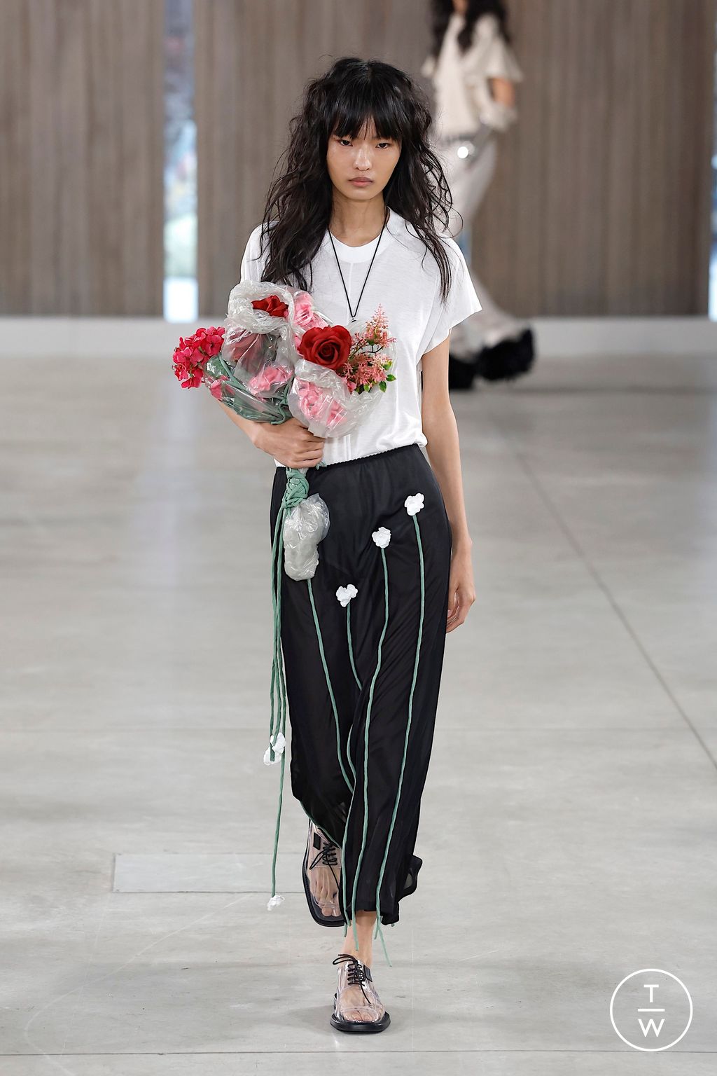 Fashion Week Milan Spring/Summer 2026 look 34 de la collection Moschino womenswear