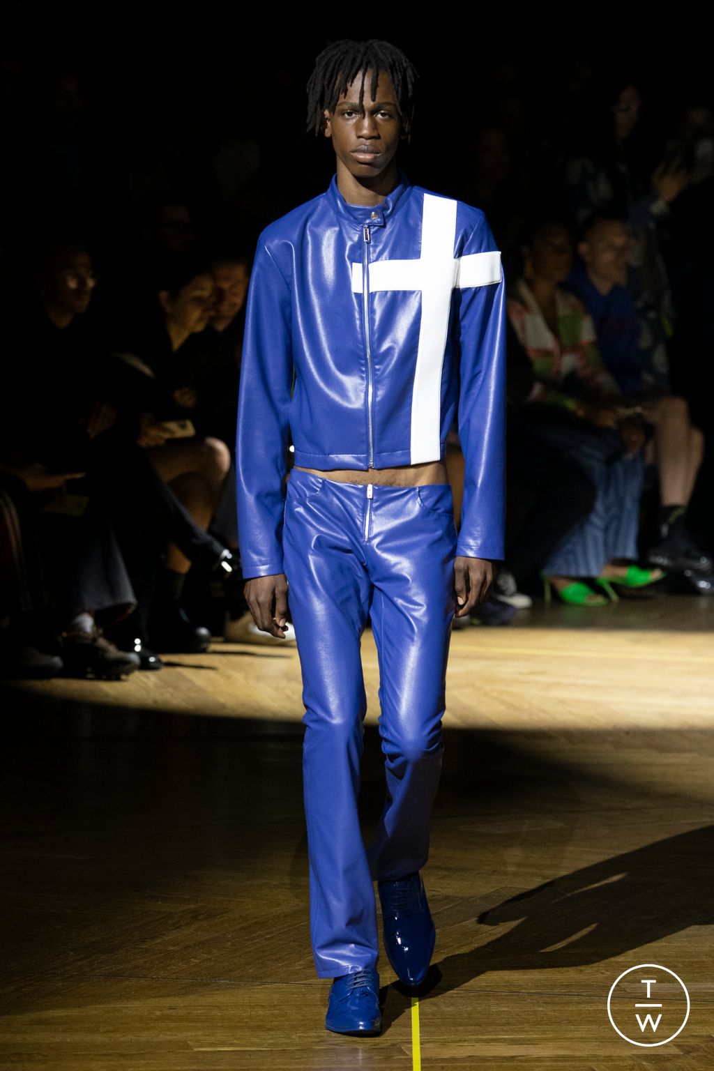 Fashion Week Paris Spring/Summer 2023 look 26 from the MOWALOLA collection menswear