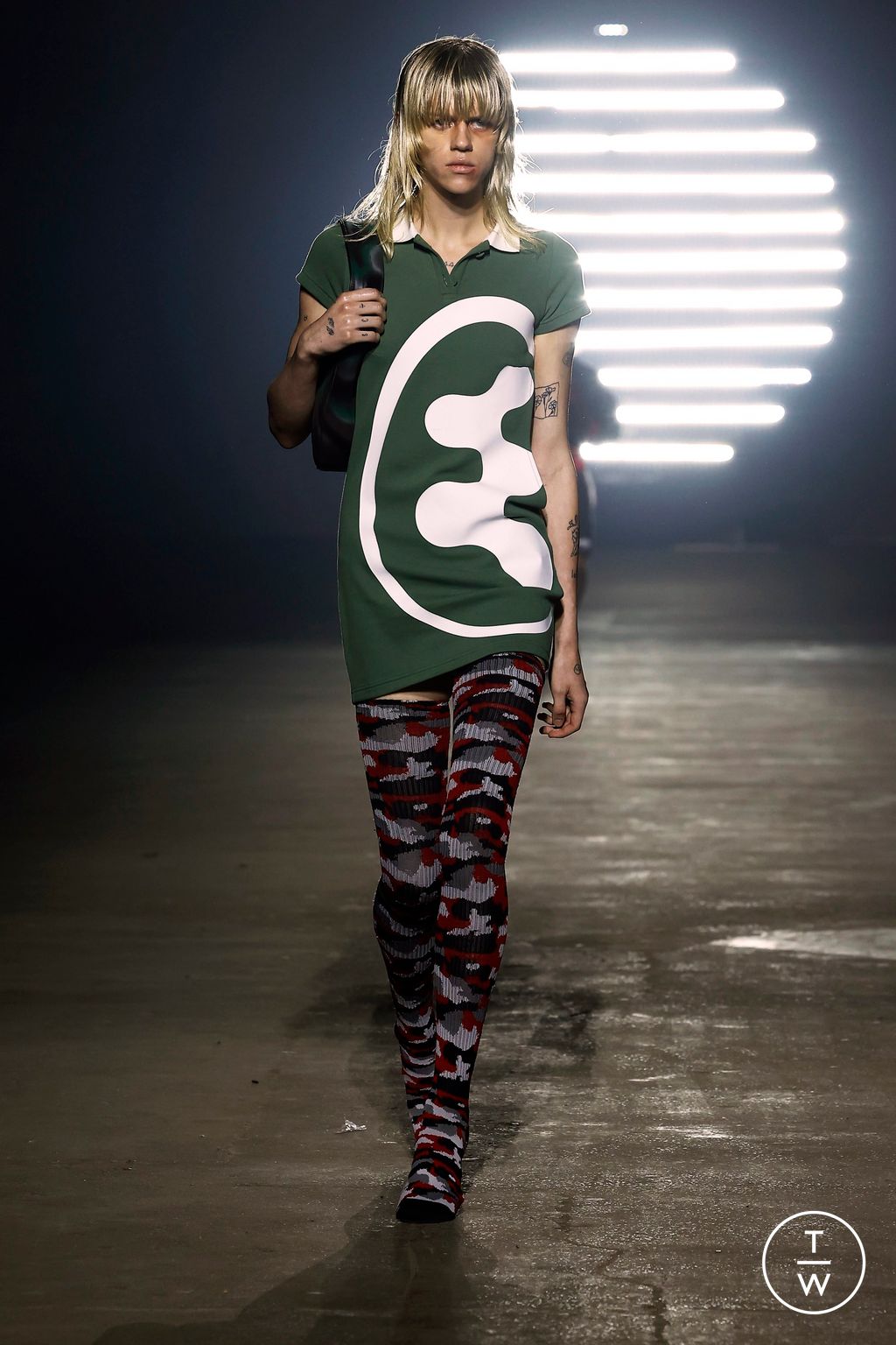 Fashion Week London Spring/Summer 2024 look 24 from the MOWALOLA collection womenswear
