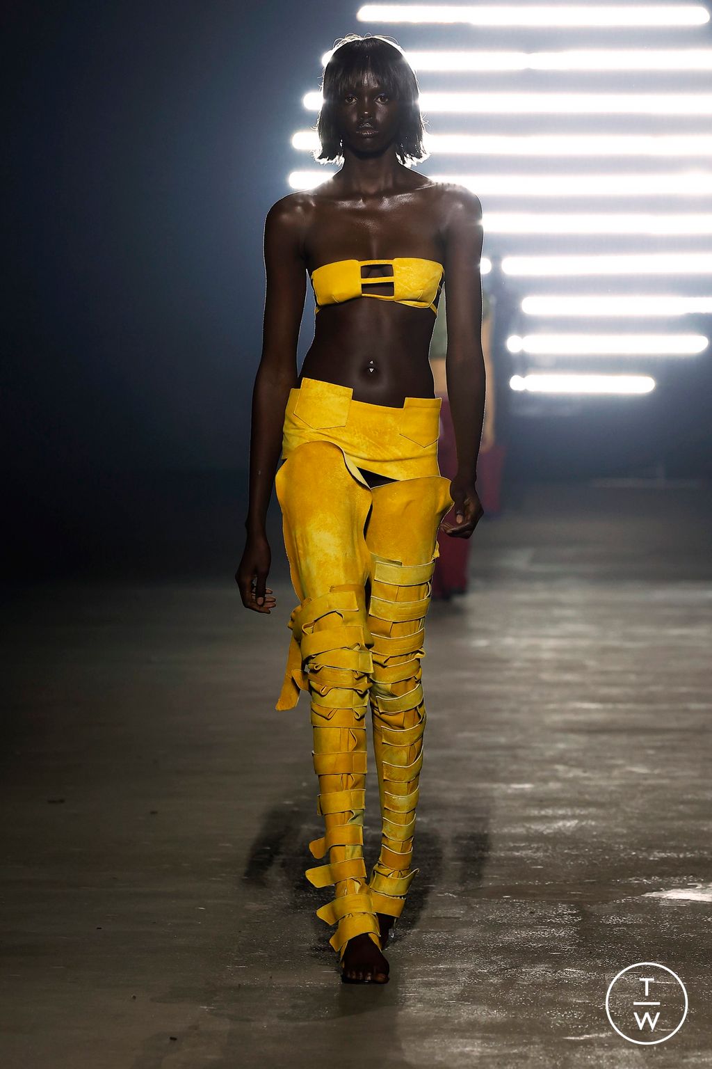 Fashion Week London Spring/Summer 2024 look 27 from the MOWALOLA collection womenswear