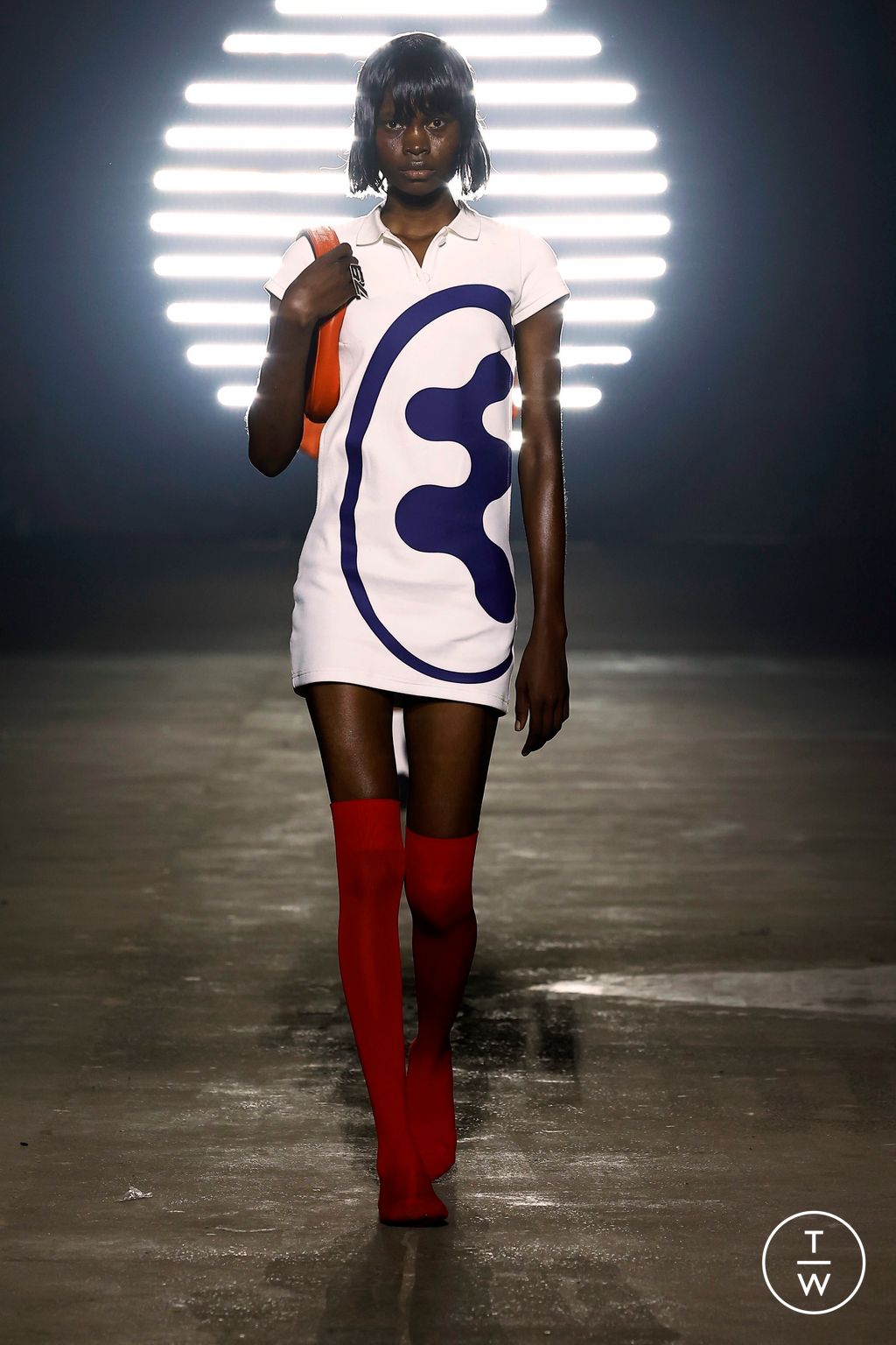 Fashion Week London Spring/Summer 2024 look 31 from the MOWALOLA collection womenswear