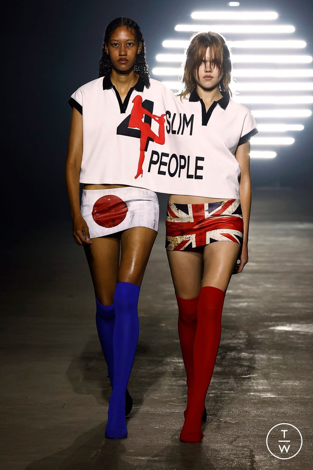 Fashion Week London Spring/Summer 2024 look 45 from the MOWALOLA collection 女装