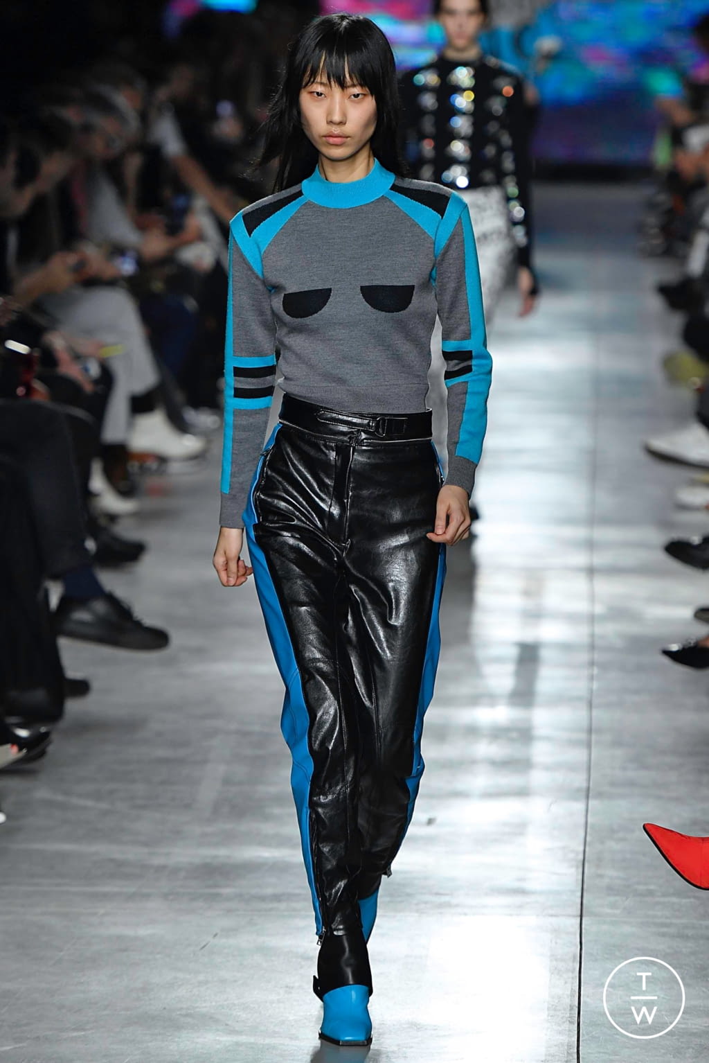 Fashion Week Milan Fall/Winter 2019 look 14 from the MSGM collection womenswear