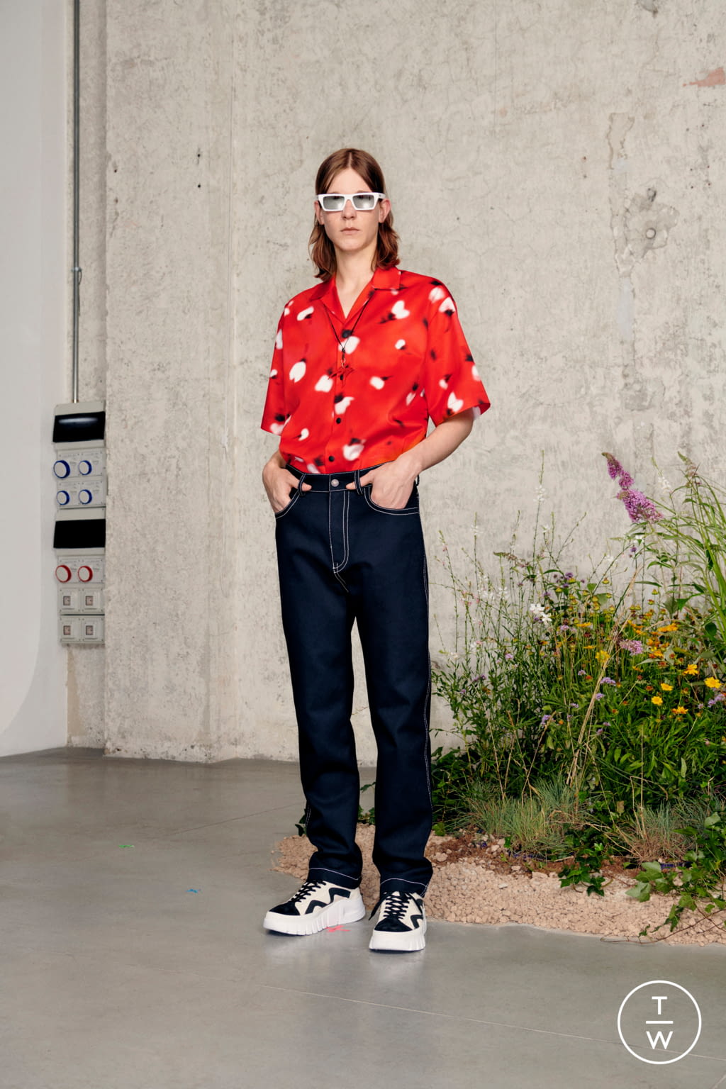 Fashion Week Milan Spring/Summer 2021 look 15 from the MSGM collection menswear
