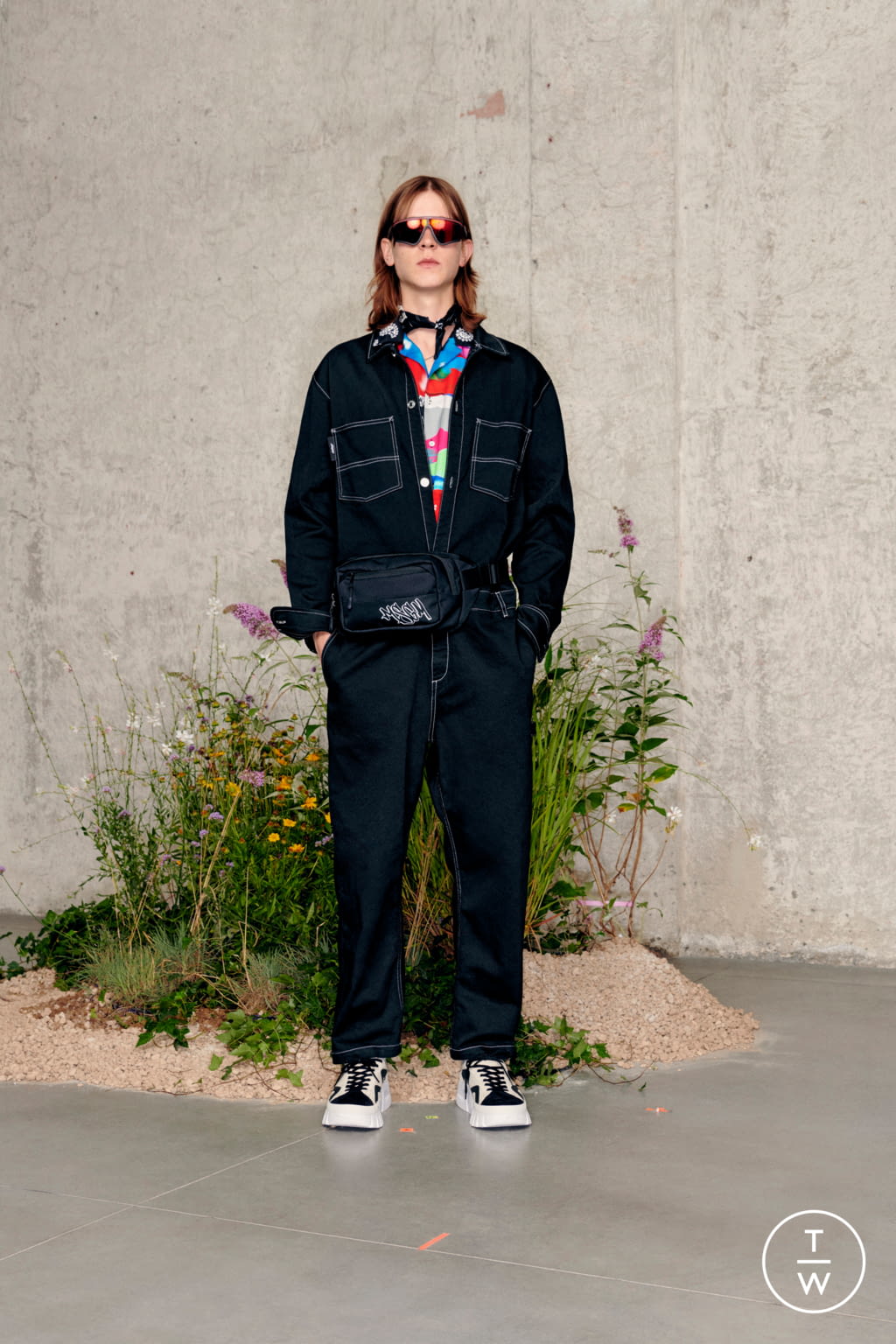 Fashion Week Milan Spring/Summer 2021 look 17 from the MSGM collection menswear
