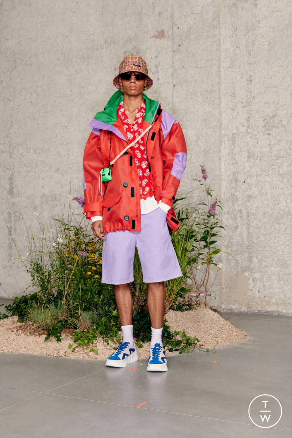 Fashion Week Milan Spring/Summer 2021 look 21 from the MSGM collection 男装