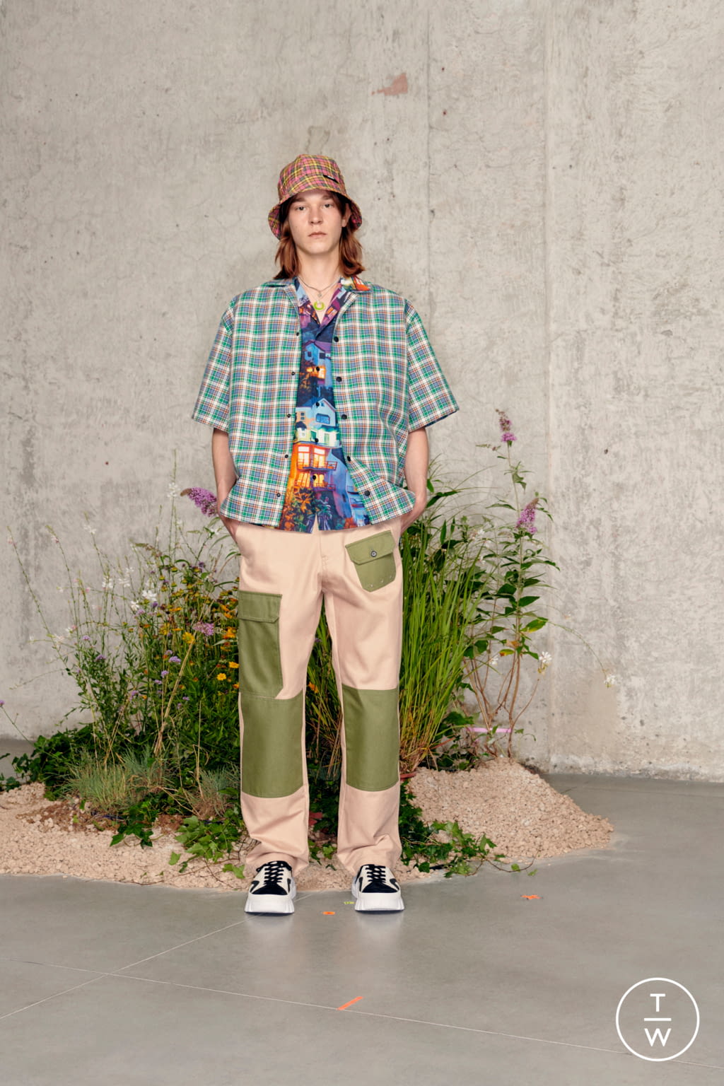 Fashion Week Milan Spring/Summer 2021 look 31 from the MSGM collection menswear
