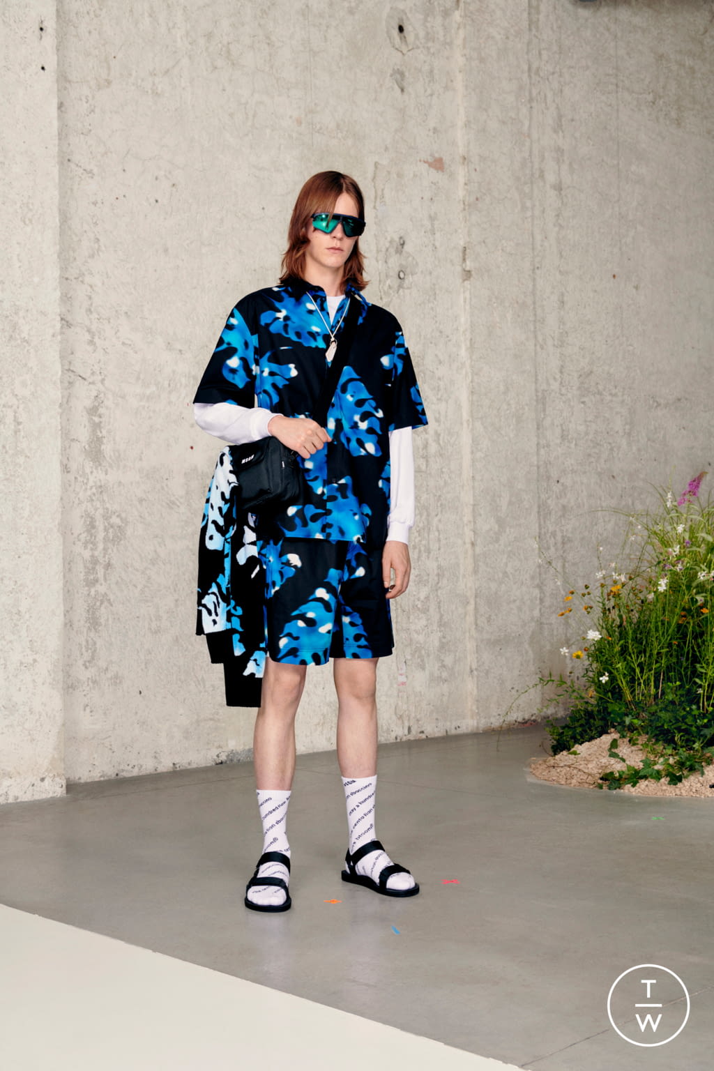 Fashion Week Milan Spring/Summer 2021 look 43 from the MSGM collection menswear