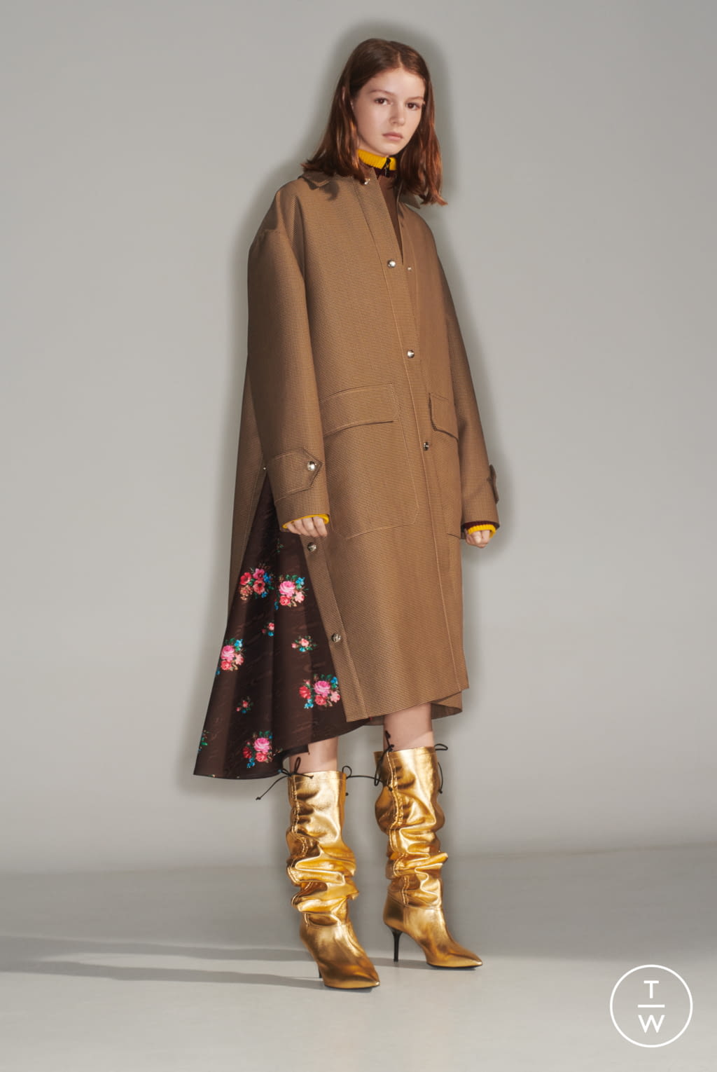 Fashion Week Milan Pre-Fall 2019 look 1 from the MSGM collection 女装