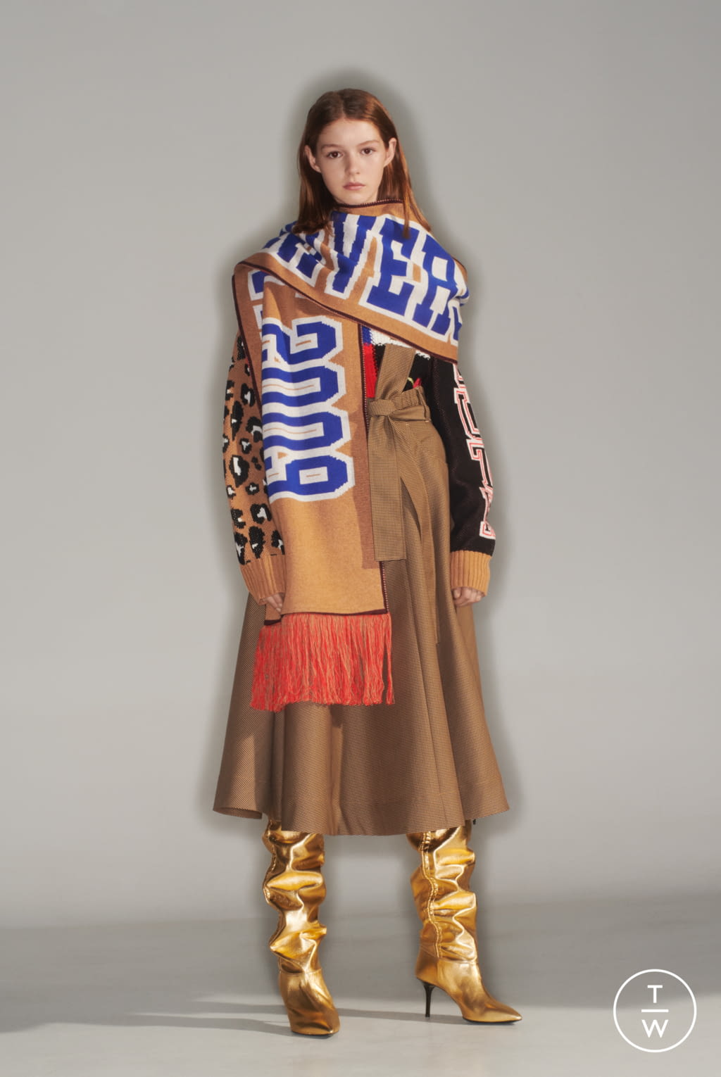 Fashion Week Milan Pre-Fall 2019 look 3 from the MSGM collection womenswear