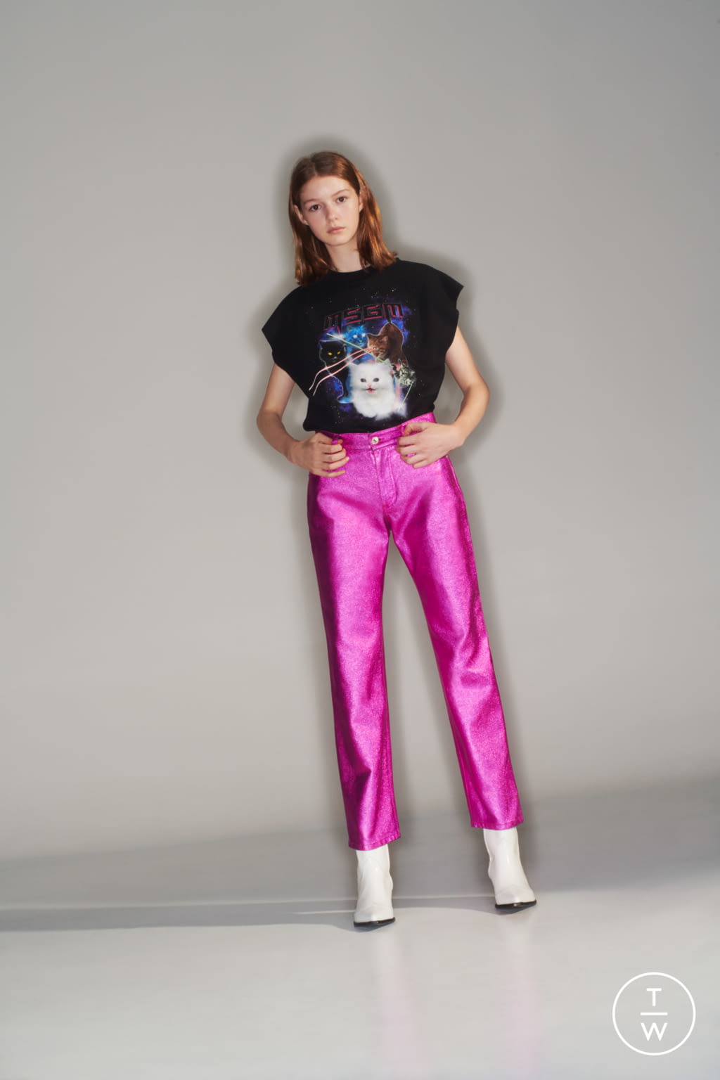 Fashion Week Milan Pre-Fall 2019 look 9 from the MSGM collection womenswear