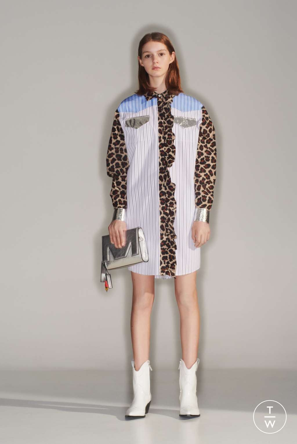 Fashion Week Milan Pre-Fall 2019 look 36 from the MSGM collection 女装