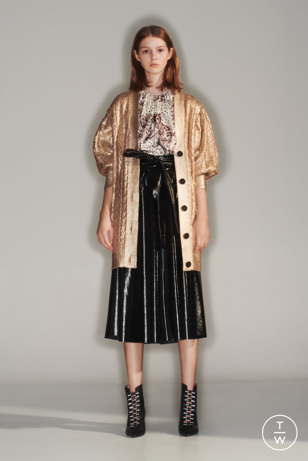 Fashion Week Milan Pre-Fall 2019 look 43 from the MSGM collection 女装