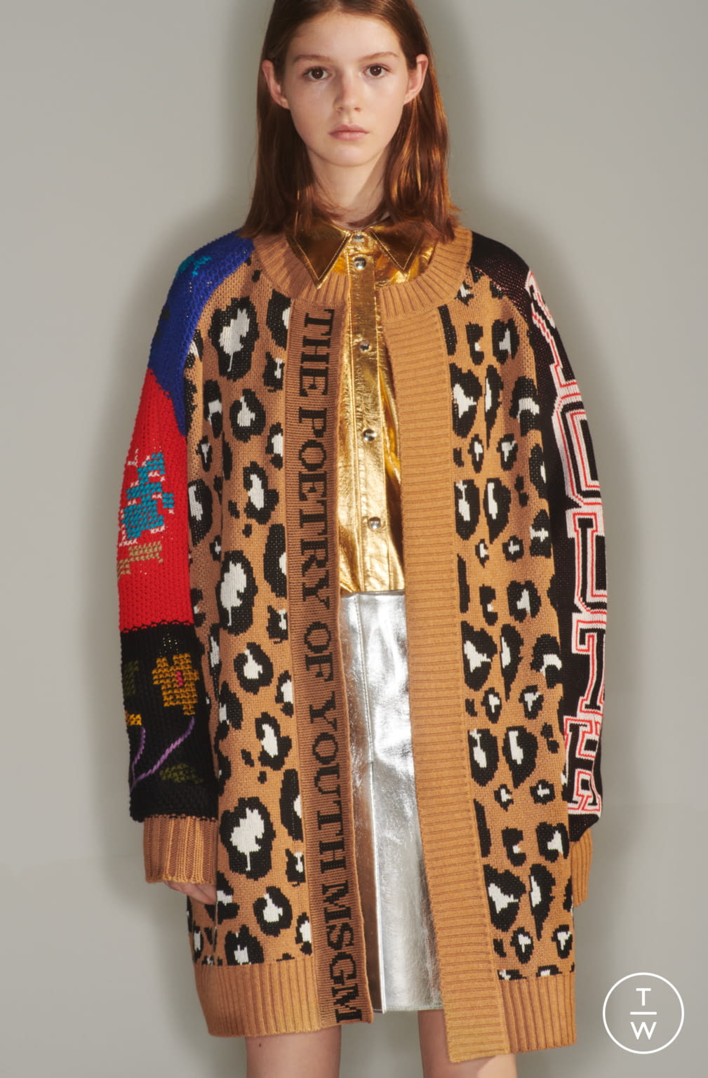 Fashion Week Milan Pre-Fall 2019 look 50 from the MSGM collection 女装
