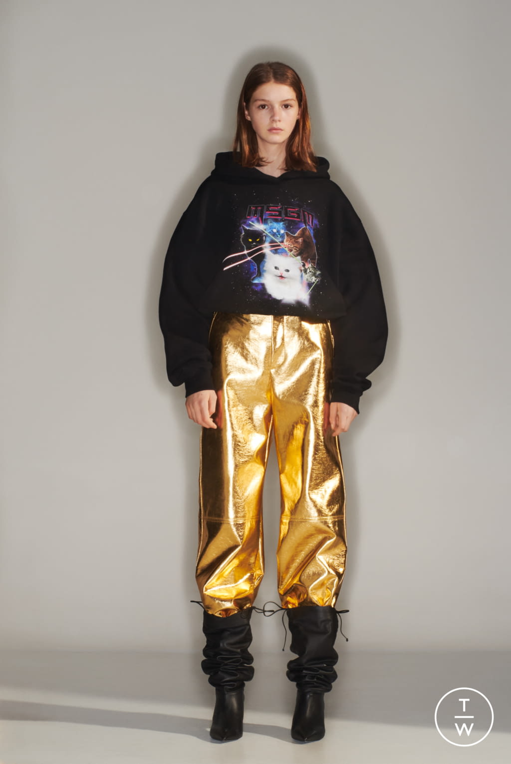 Fashion Week Milan Pre-Fall 2019 look 51 from the MSGM collection 女装