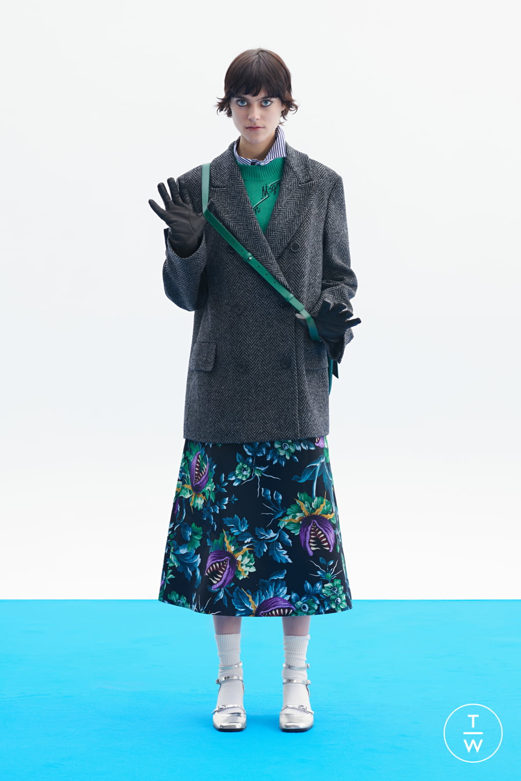 Fashion Week Milan Pre-Fall 2020 look 1 from the MSGM collection 女装