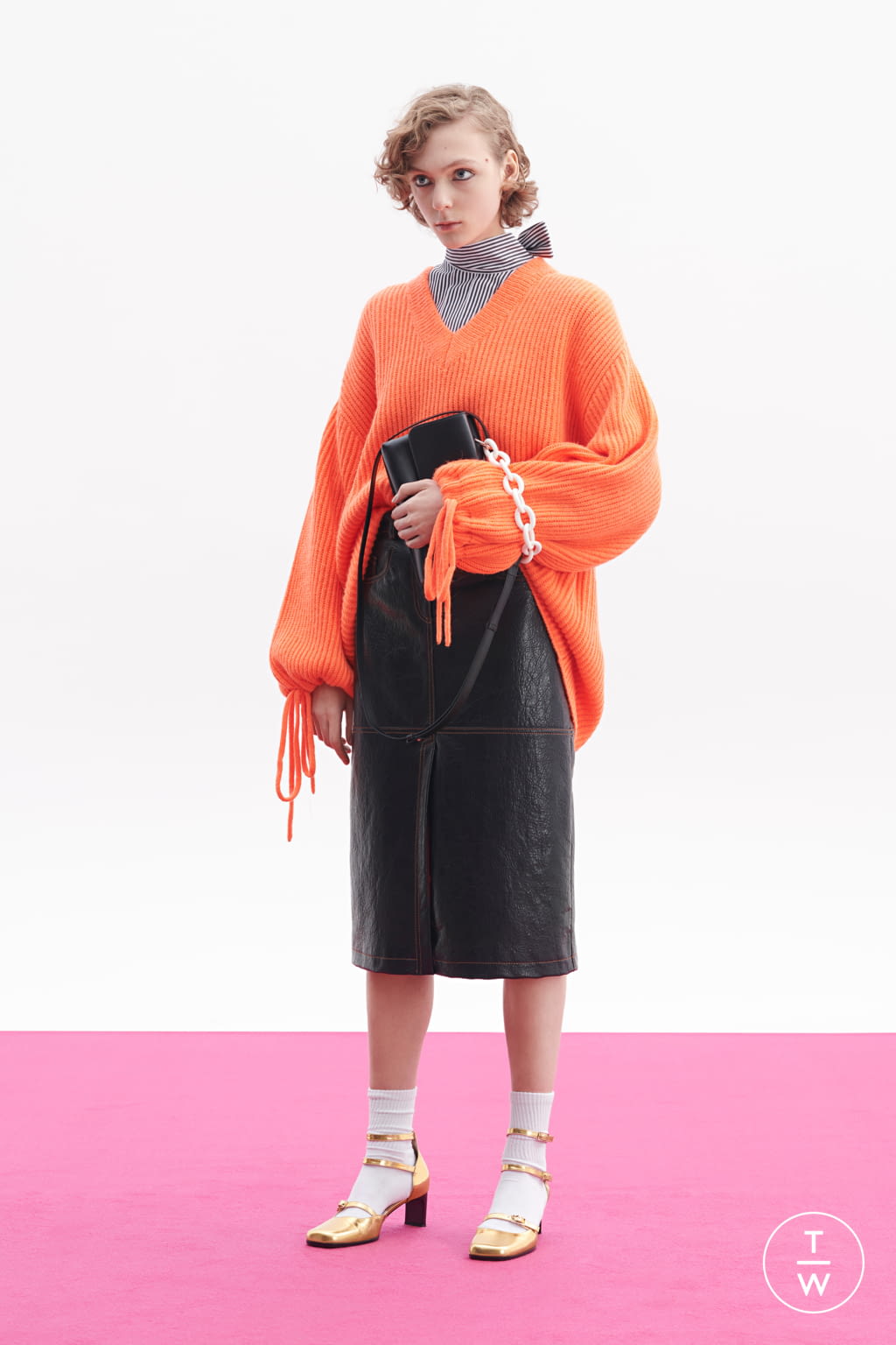 Fashion Week Milan Pre-Fall 2020 look 20 from the MSGM collection 女装